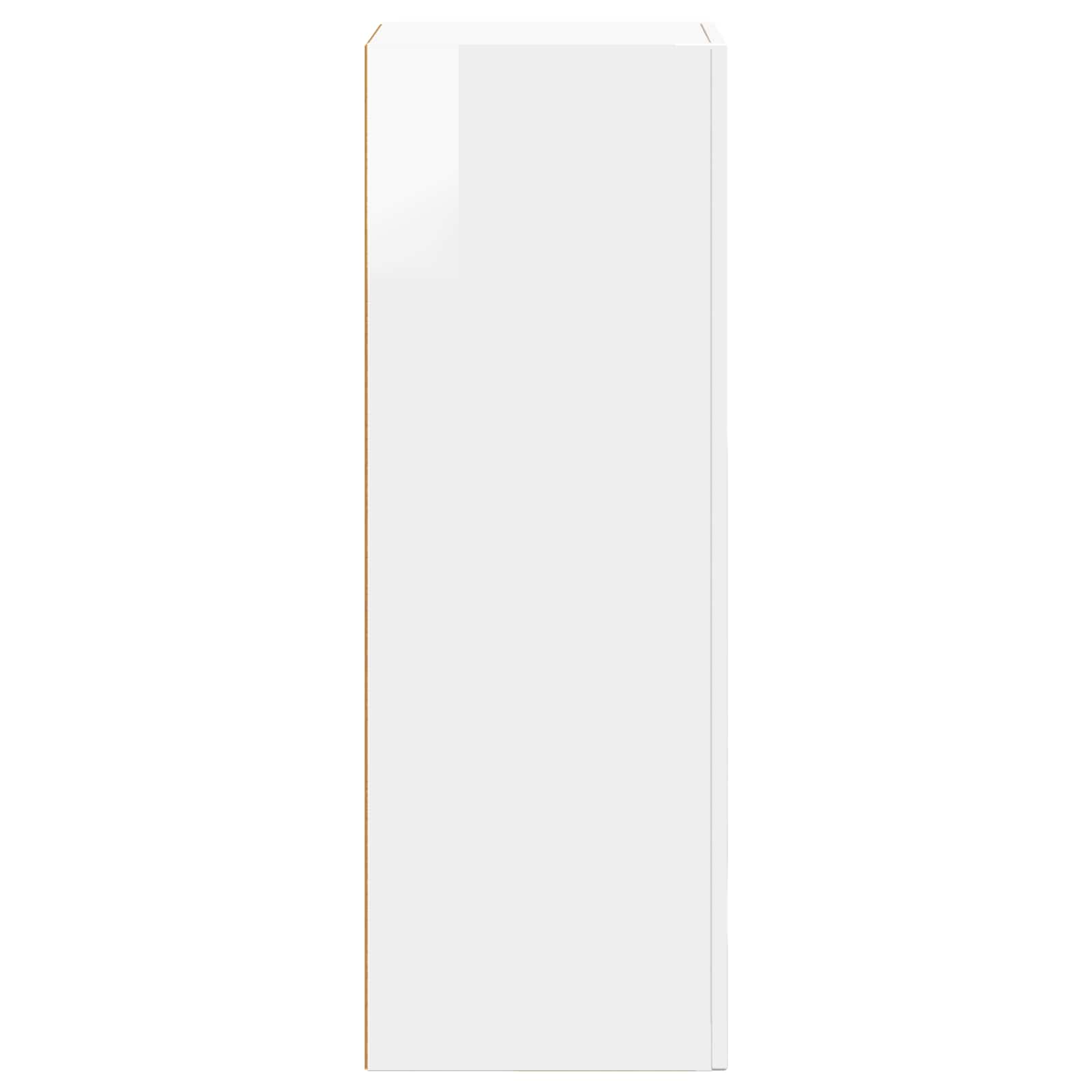 Bufet Alb lucios 40 x 35 x 100,5 cm Lemn compozit — imaginea 7