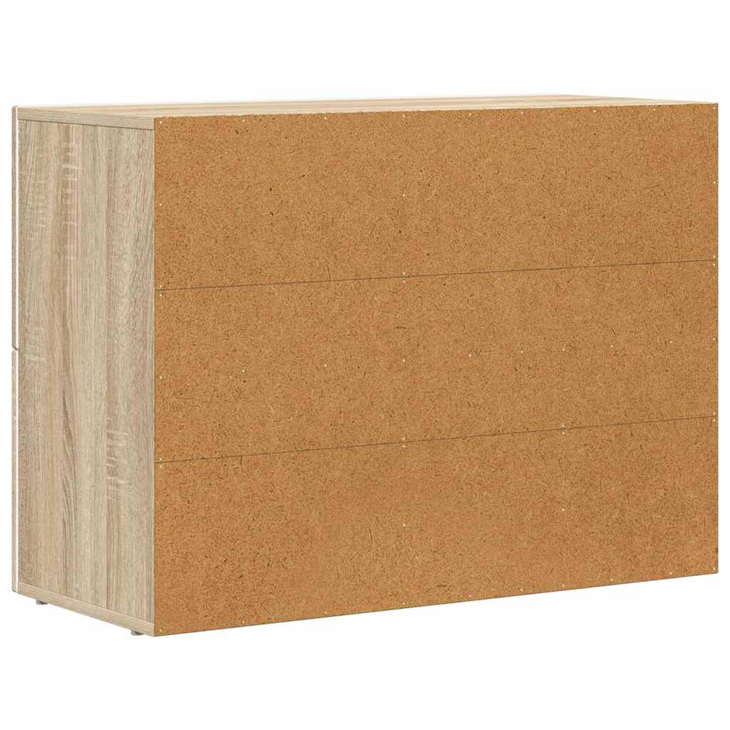Bufet Stejar Sonoma 80.5 x 35 x 59 cm Lemn compozit — imaginea 9