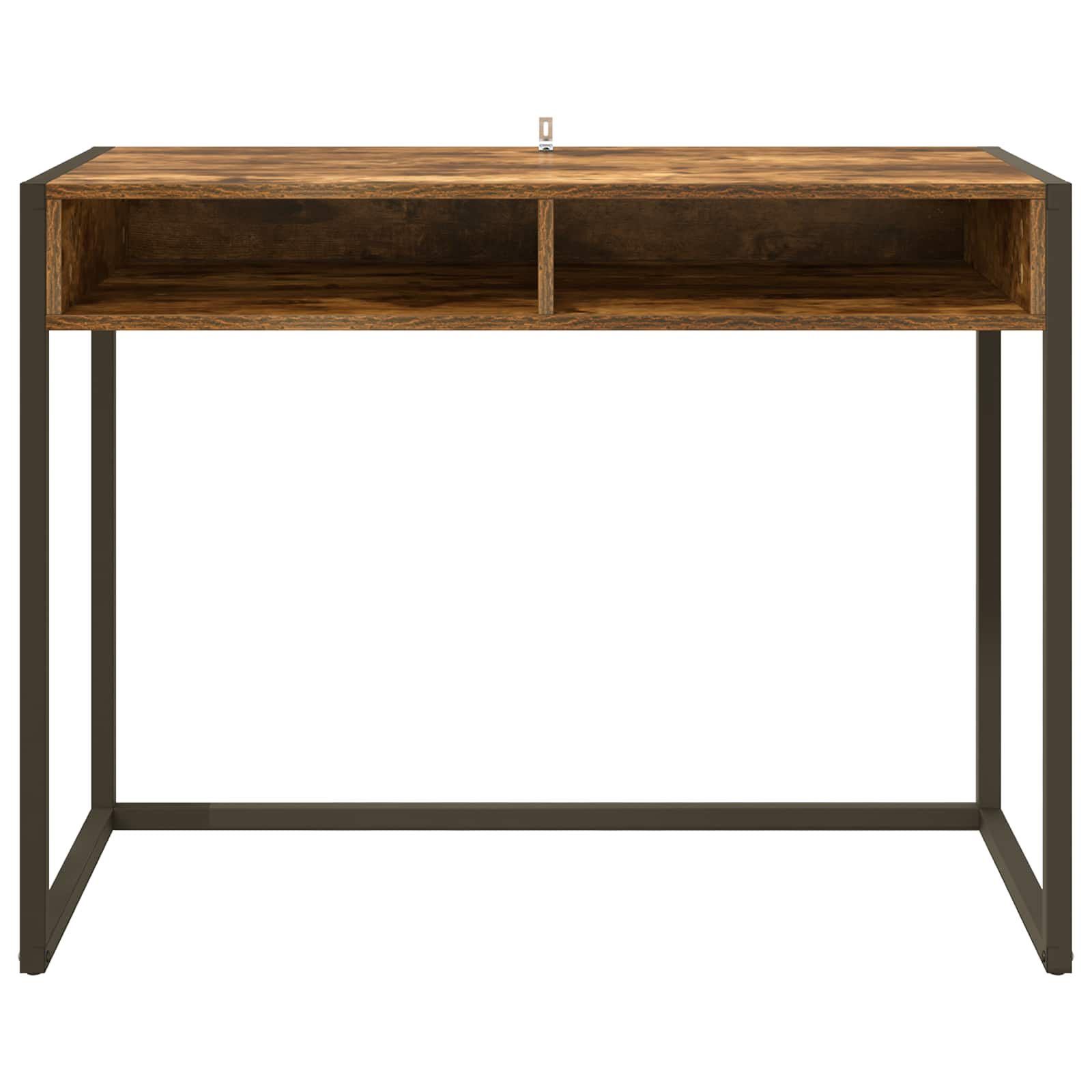 Birou Stejar fumuriu 100 x 50 x 75 cm Lemn compozit — imaginea 5