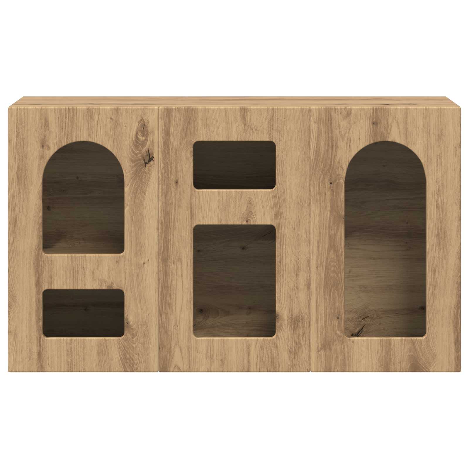 Bufet Stejar Artizanal 100 x 35 x 59 cm Lemn compozit — imaginea 6