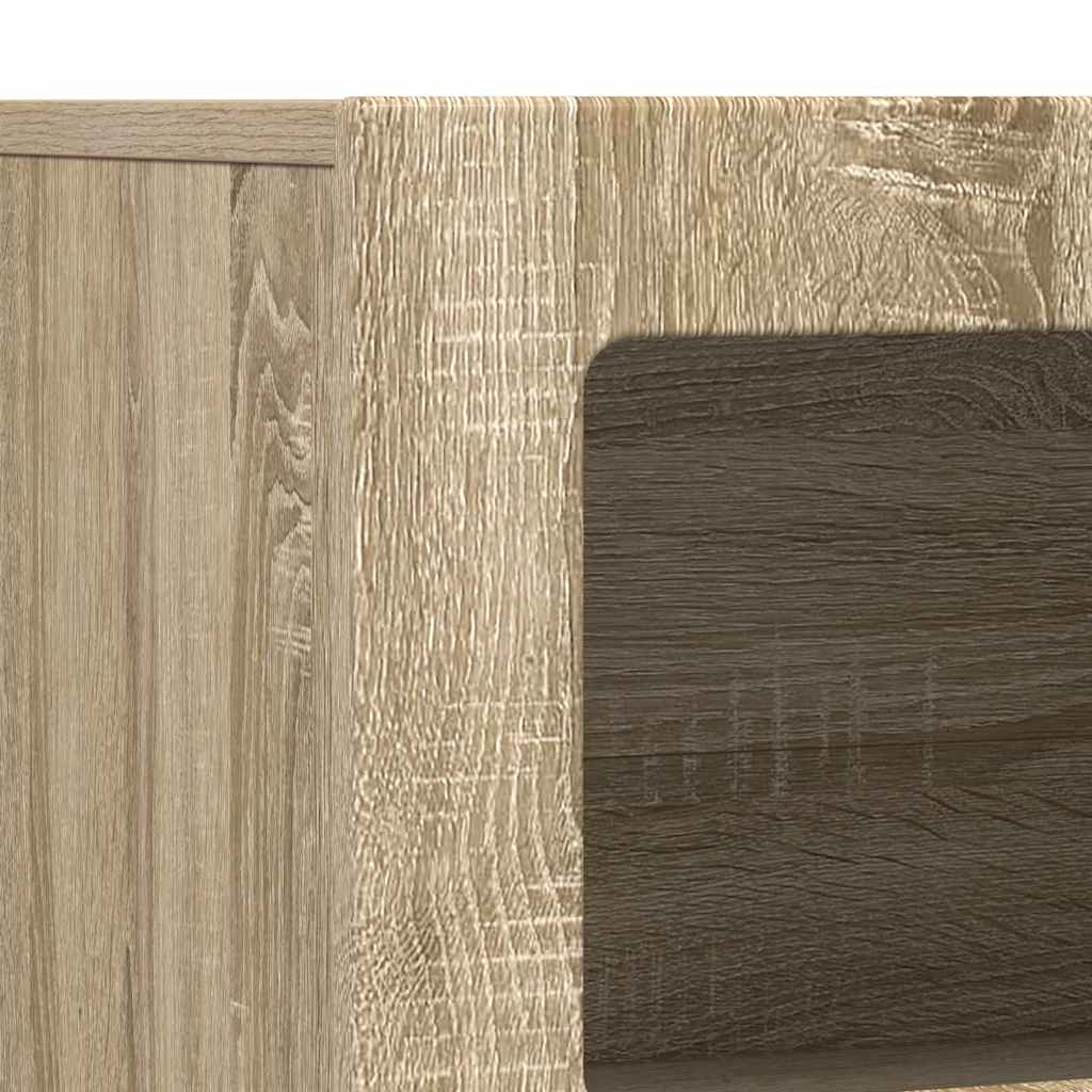 Bufet Stejar Sonoma 80.5 x 35 x 59 cm Lemn compozit — imaginea 10