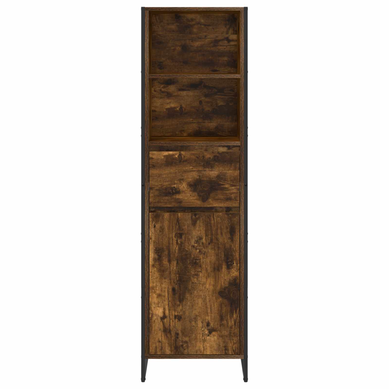 Dulap pentru carti cu sertar Stejar fumuriu 43 x 36 x 150.5 cm — imaginea 6