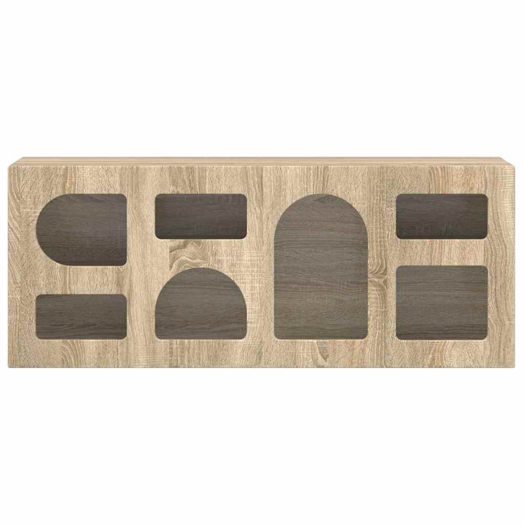 Cabinet TV Stejar Sonoma 100 x 35 x 40 cm Lemn compozit — imaginea 6