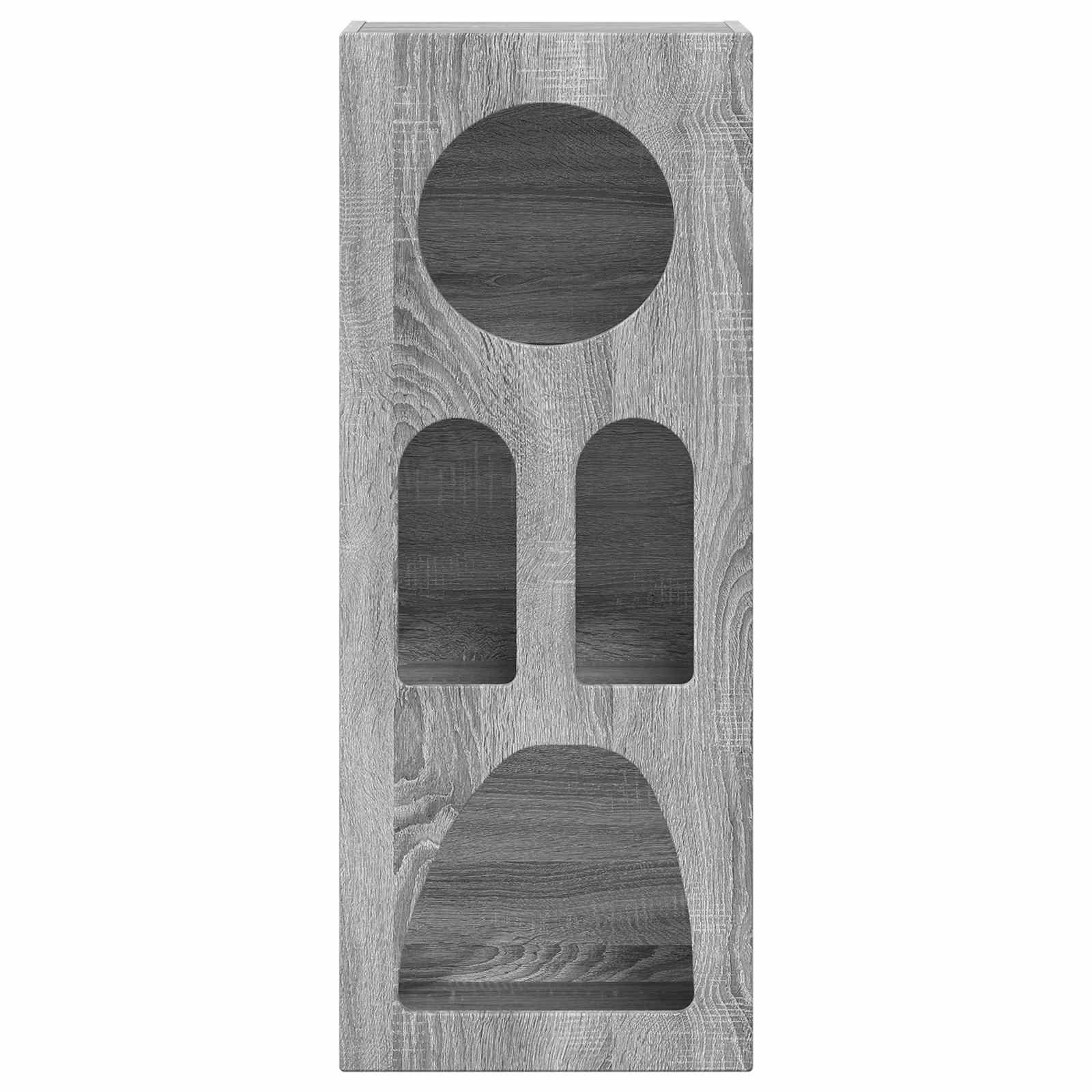 Bufet Gri Sonoma 40 x 35 x 100.5 cm Lemn compozit — imaginea 6