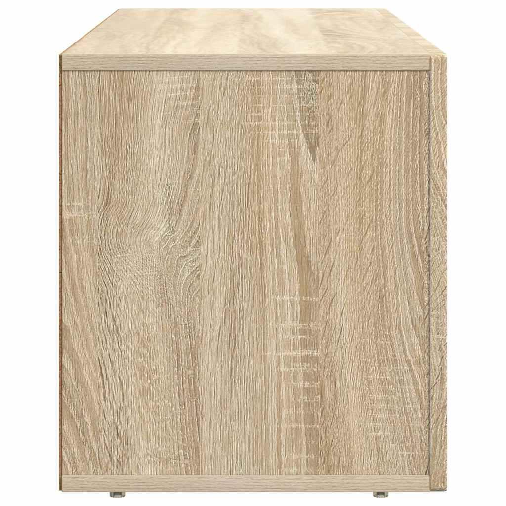 Cabinet TV Stejar Sonoma 100 x 35 x 40 cm Lemn compozit — imaginea 7