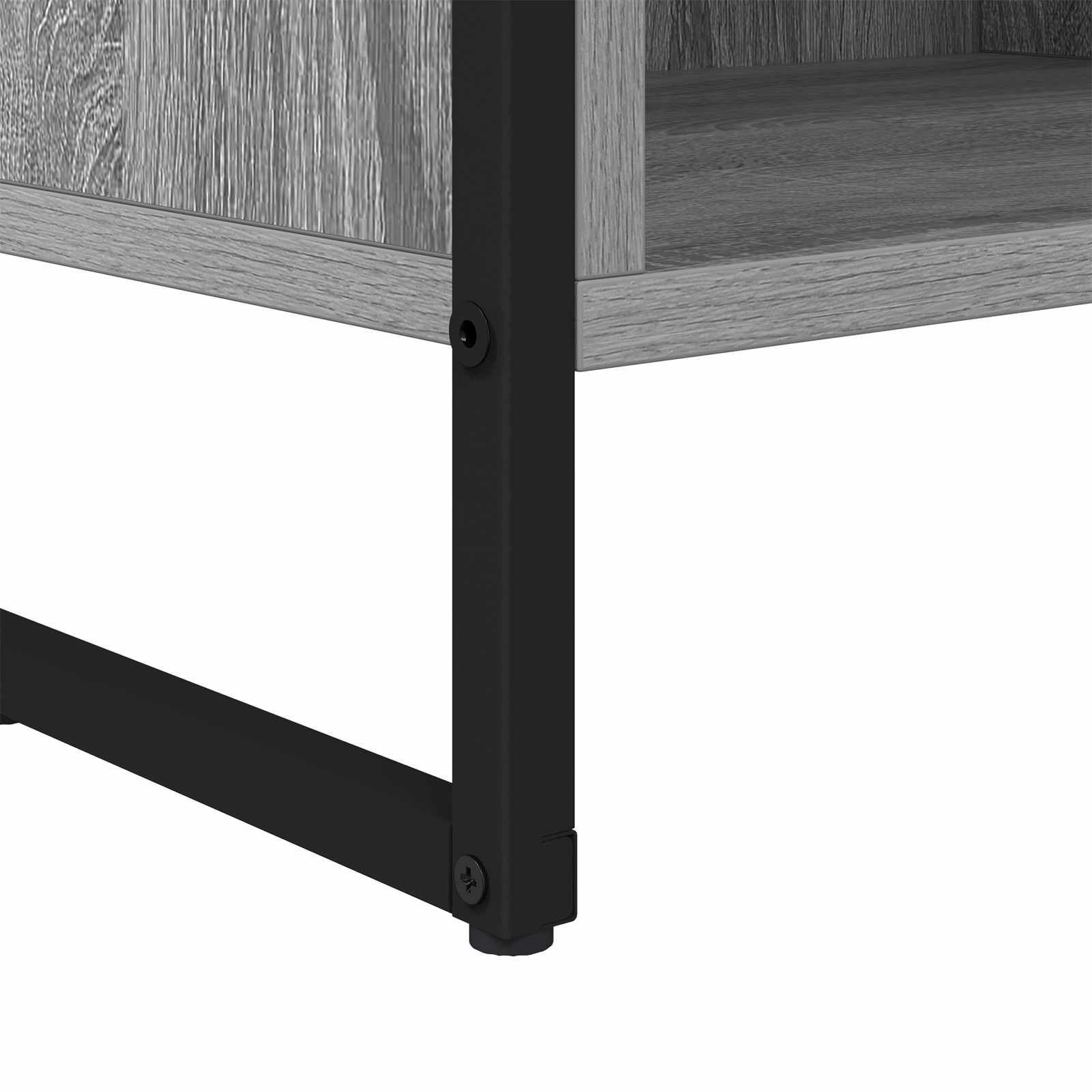 Cabinet TV Gri Sonoma 100 x 36.5 x 30.5 cm Lemn compozit — imaginea 9