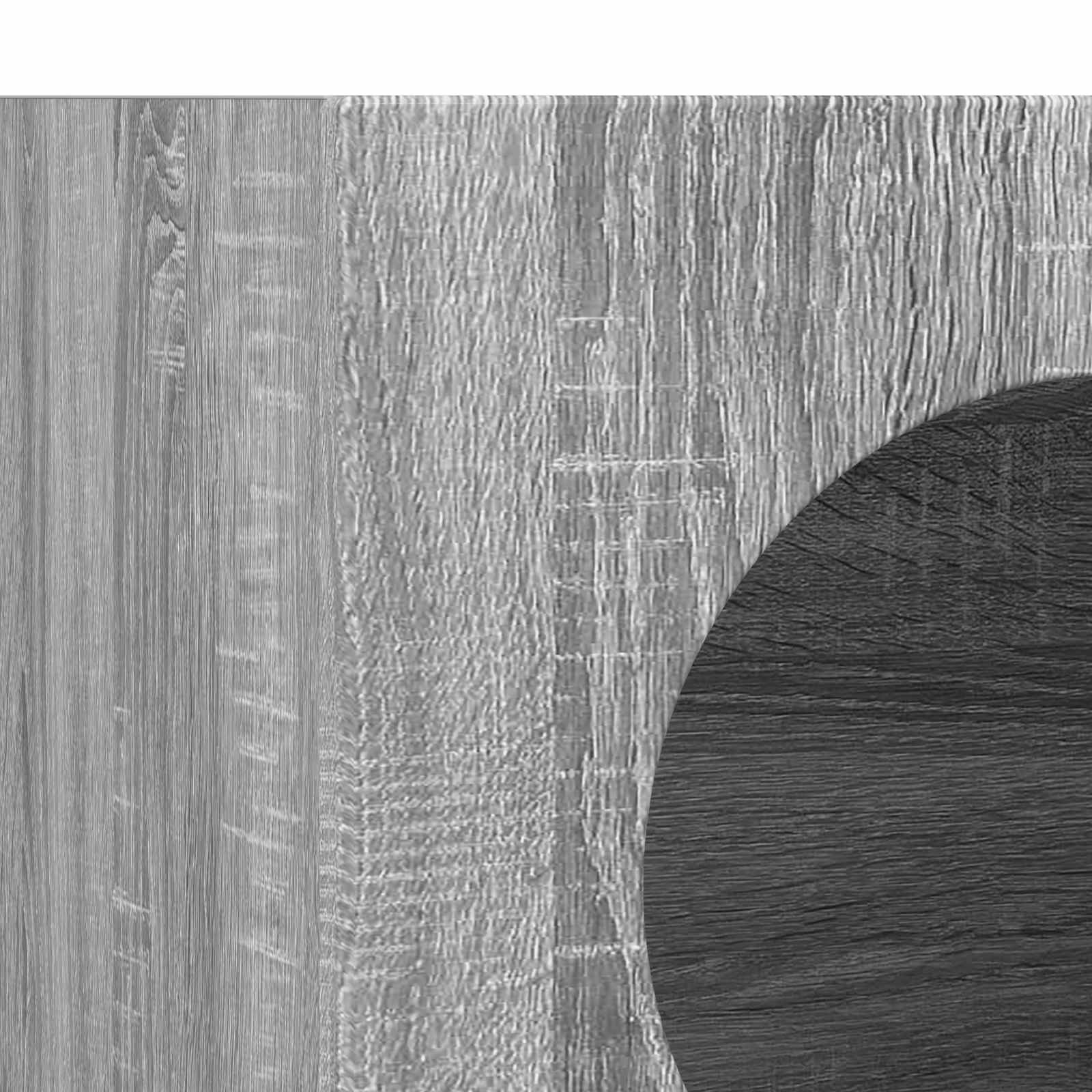 Bufet Gri Sonoma 40 x 35 x 100.5 cm Lemn compozit — imaginea 9