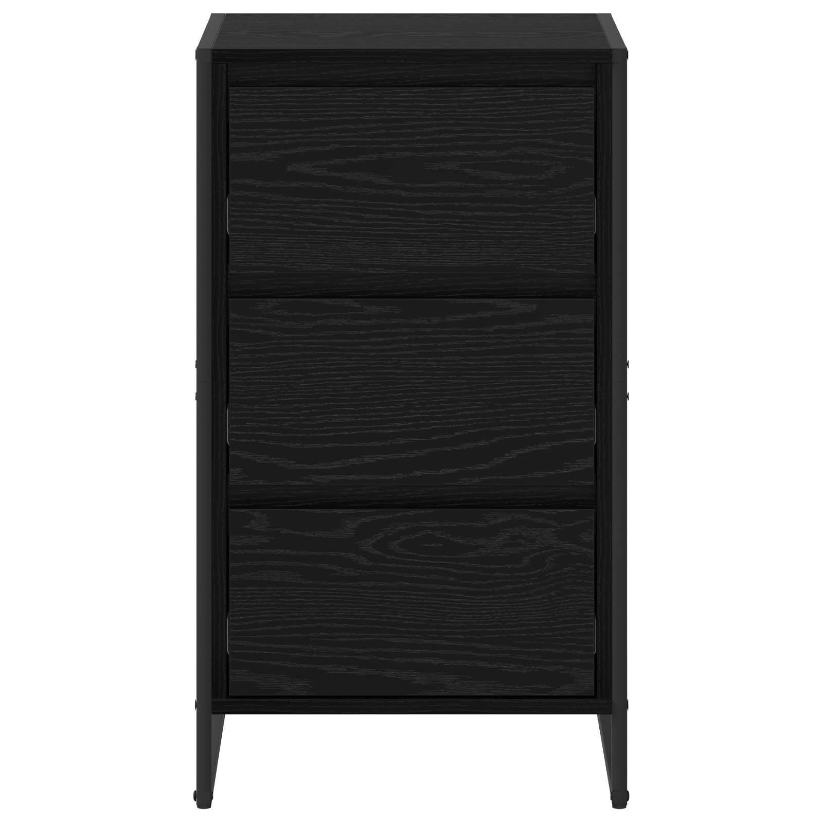 Bufet cu sertar Stejar Negru 42 x 36 x 75.5 cm Lemn compozit — imaginea 6