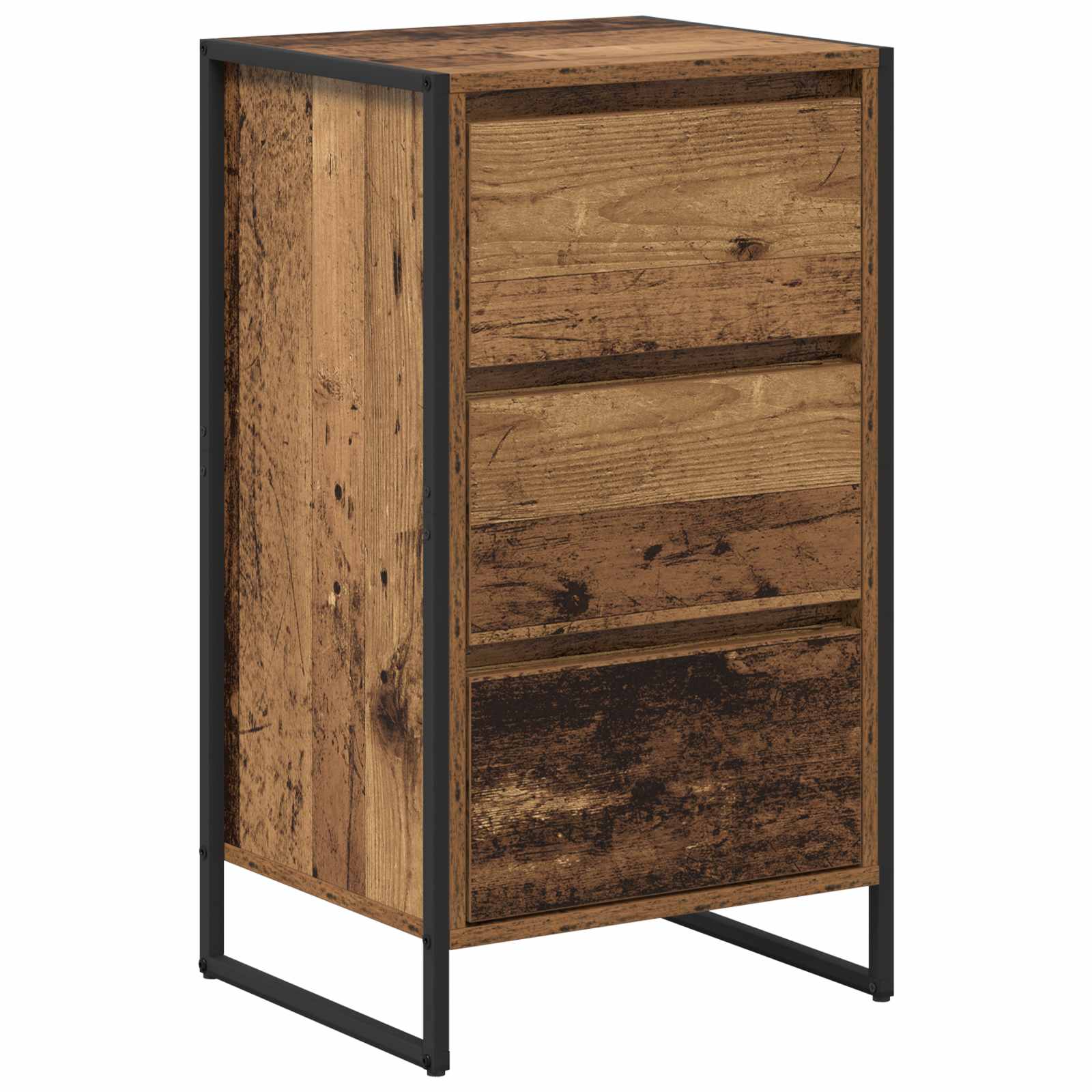 Bufet cu sertar Lemn Vechi 42 x 36 x 75.5 cm Lemn compozit
