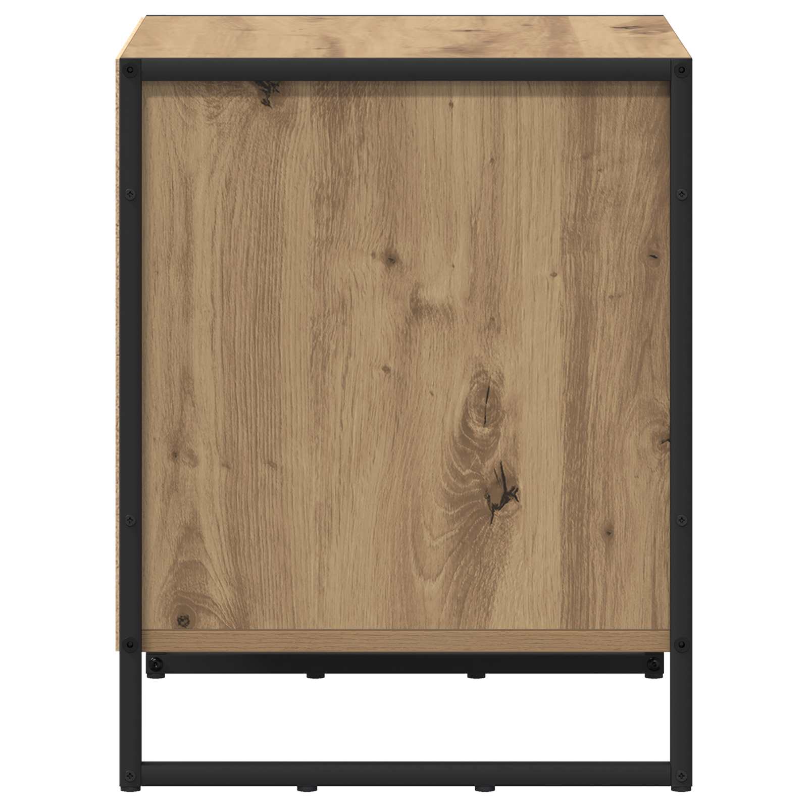 Noptiera 2 pcs Stejar artizanal 50 x 39.5 x 50 cm Lemn compozit — imaginea 7