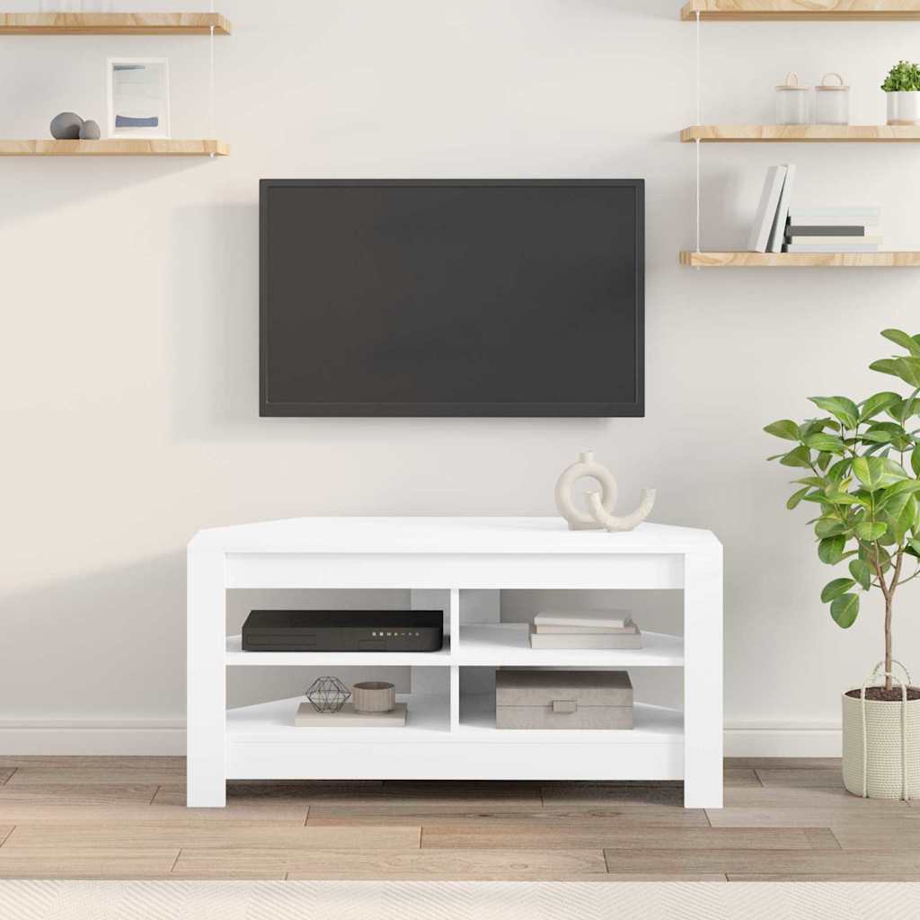 DulapdecoltpentruTV Alb 102 x 40,5 x 45 cm Lemn compozit — imaginea 5