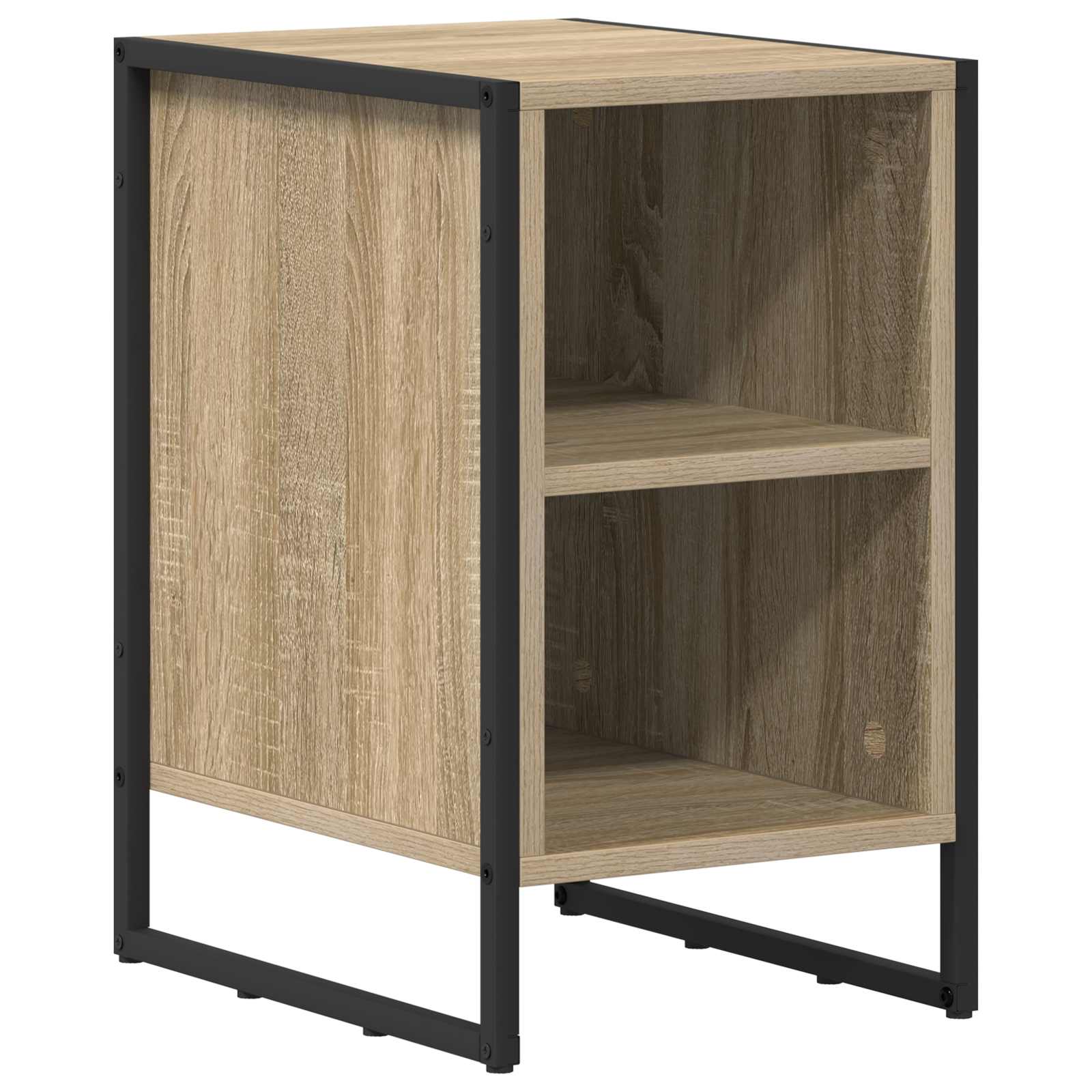 Noptiera 2 pcs Sonoma 39.5 x 30 x 50 cm Lemn compozit — imaginea 5