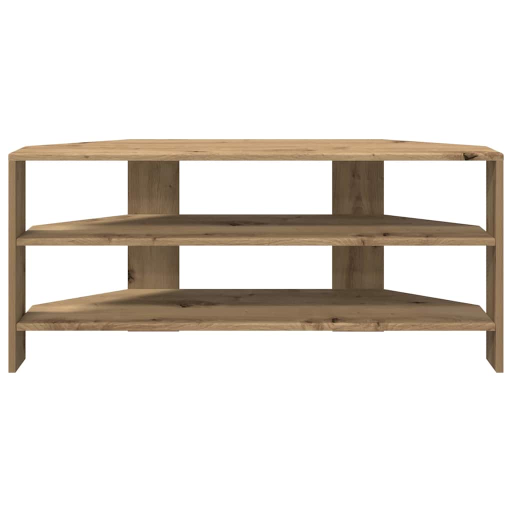 DulapdecoltpentruTV Stejar Artizanal 102x40,5x45cm — imaginea 6