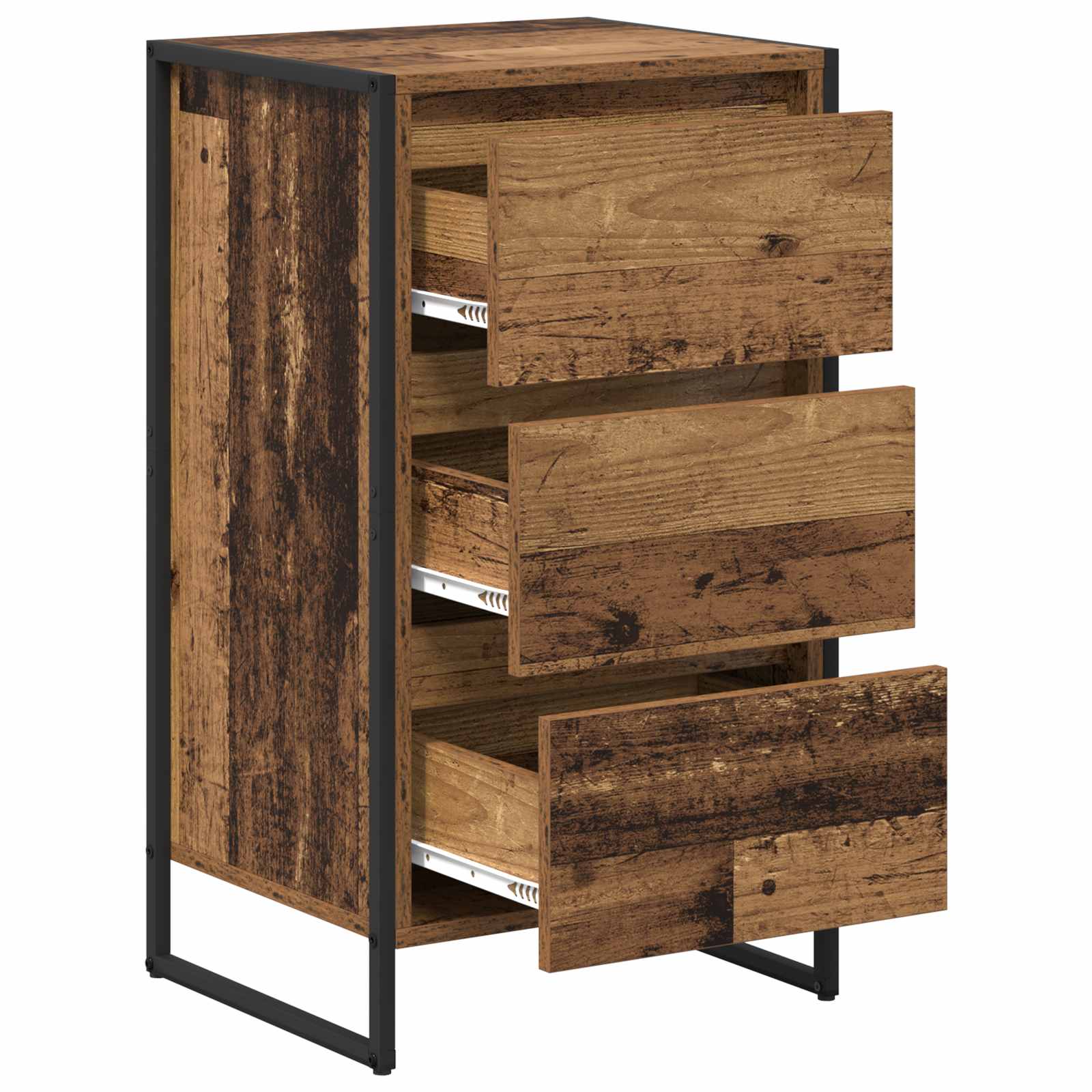 Bufet cu sertar Lemn Vechi 42 x 36 x 75.5 cm Lemn compozit — imaginea 5