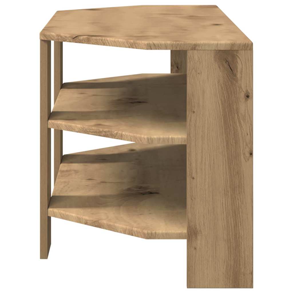 DulapdecoltpentruTV Stejar Artizanal 102x40,5x45cm — imaginea 7