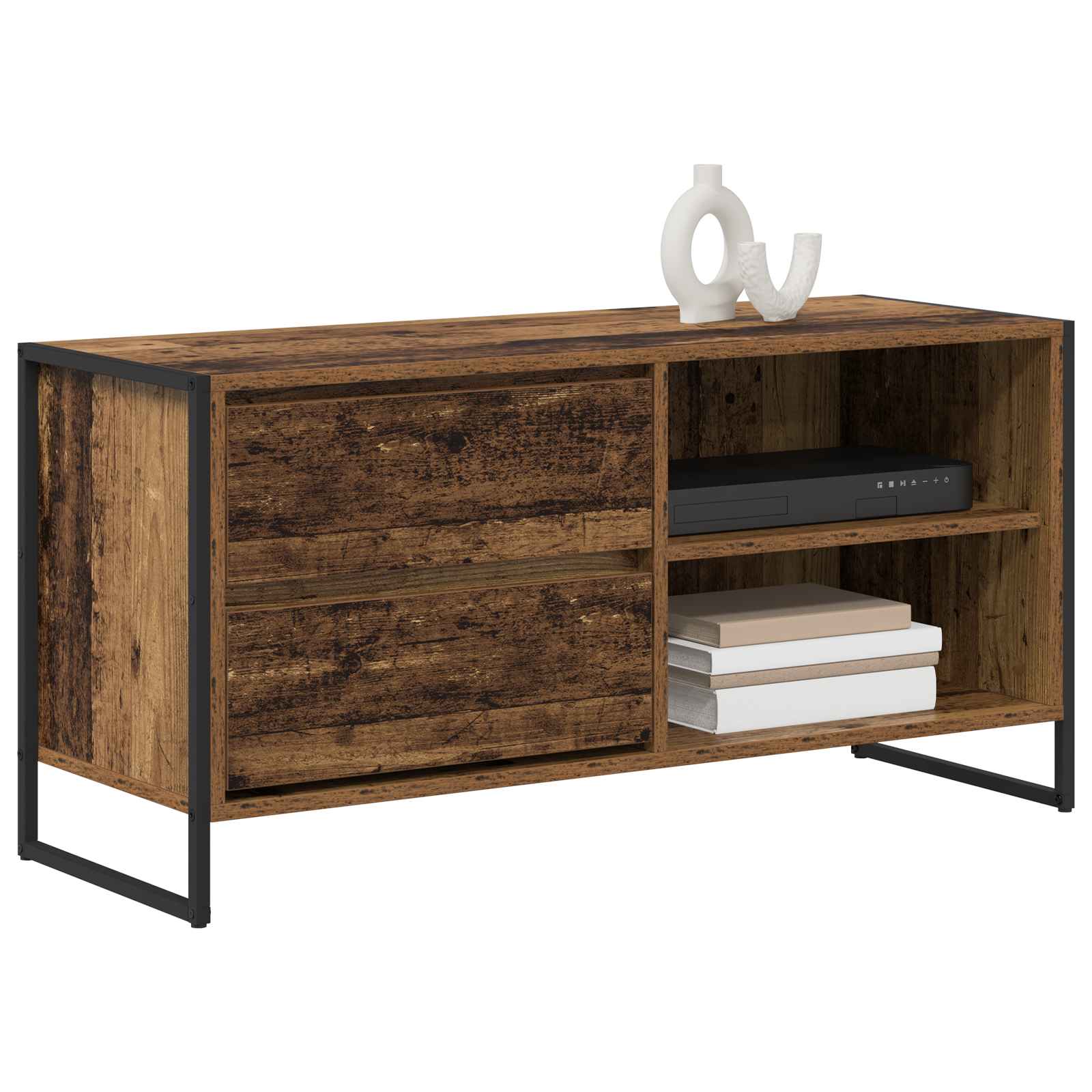 Cabinet TV Lemn Vechi 100 x 36 x 49,5 cm Lemn compozit — imaginea 3