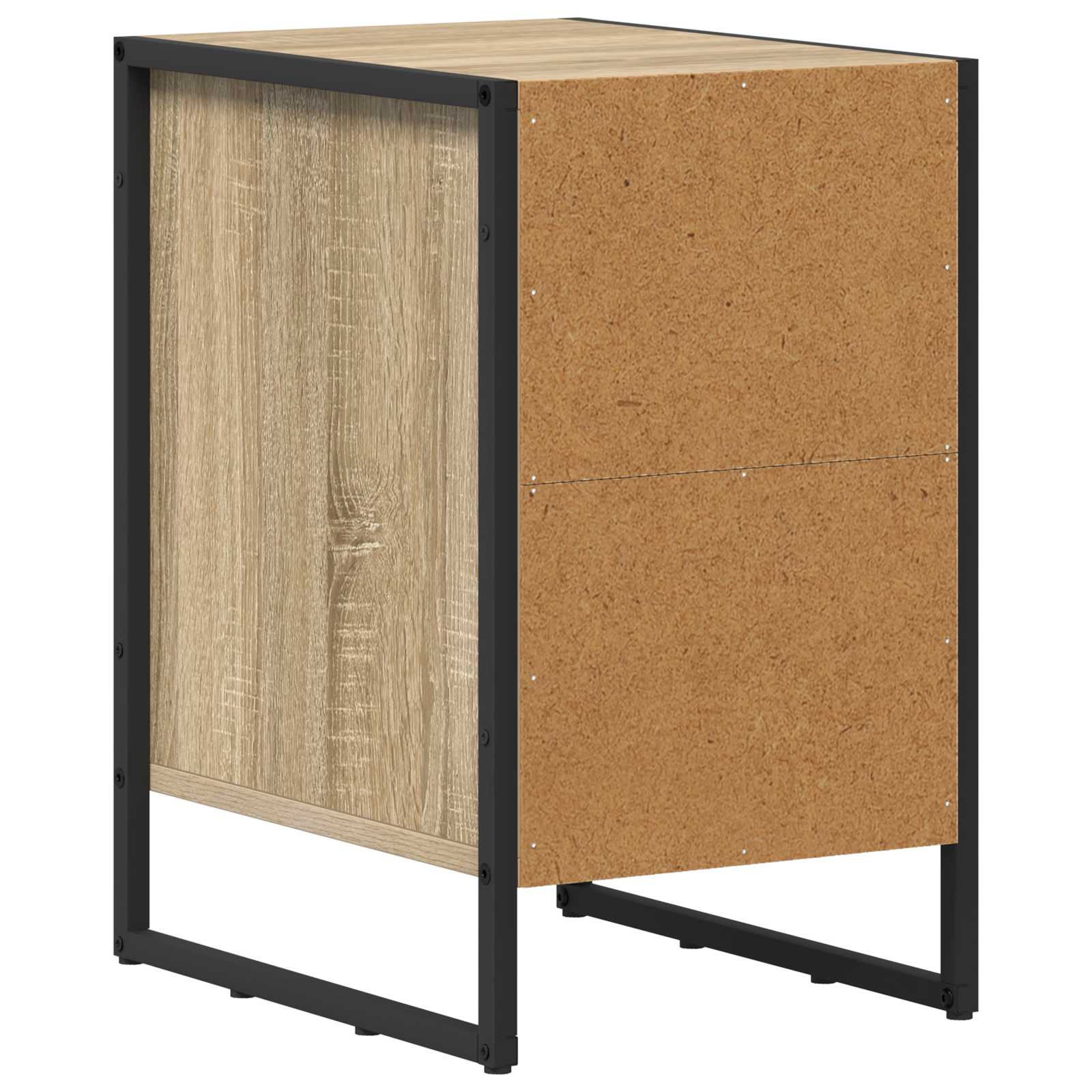 Noptiera 2 pcs Sonoma 39.5 x 30 x 50 cm Lemn compozit — imaginea 8