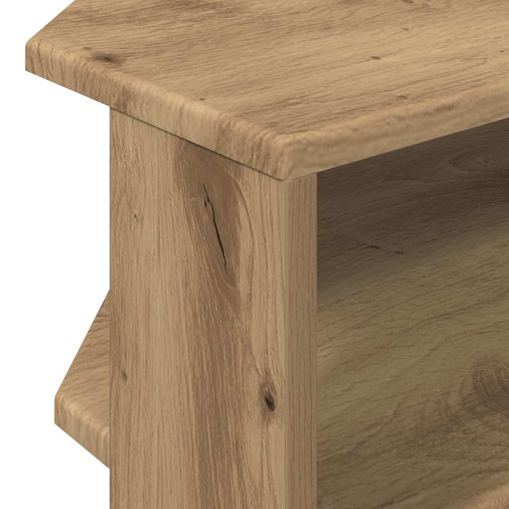 DulapdecoltpentruTV Stejar Artizanal 102x40,5x45cm — imaginea 9