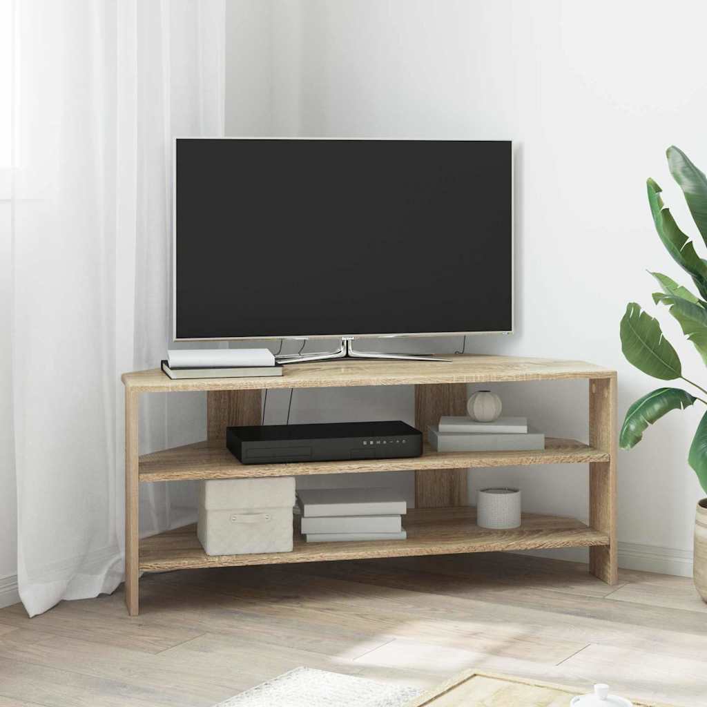 DulapdecoltpentruTV Stejar Sonoma 102x40,5x45cm Lemn compozit — imaginea 2