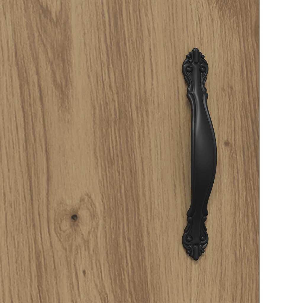 Bufet Stejar Artizanal 69,5 x 34 x 90 cm Lemn compozit — imaginea 10