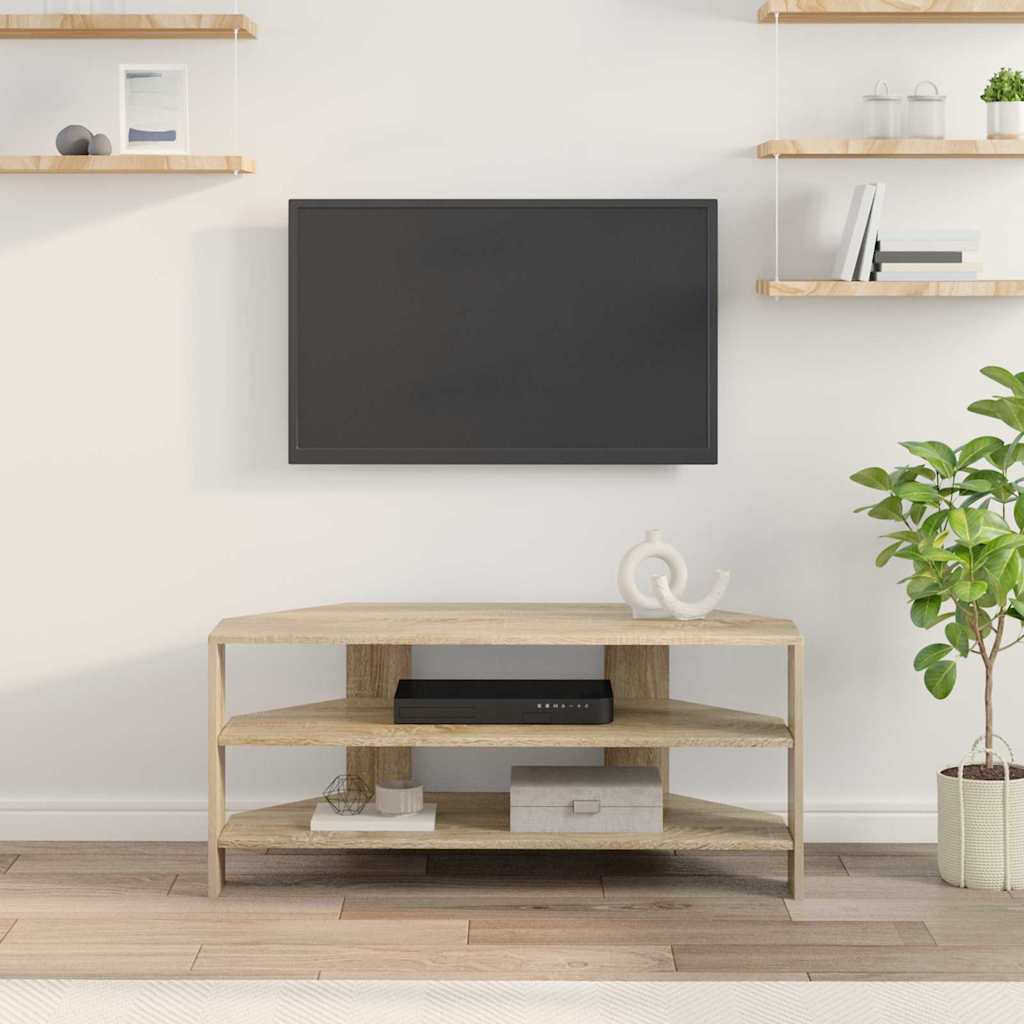 DulapdecoltpentruTV Stejar Sonoma 102x40,5x45cm Lemn compozit — imaginea 5