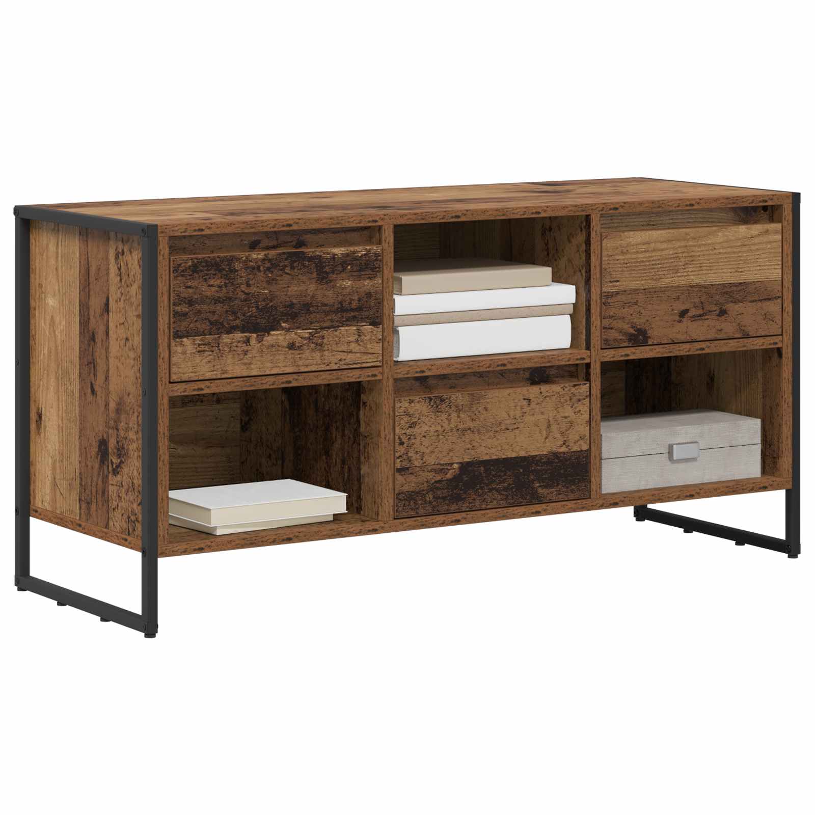 Cabinet TV Lemn Vechi 100 x 36 x 49,5 cm Lemn compozit — imaginea 3