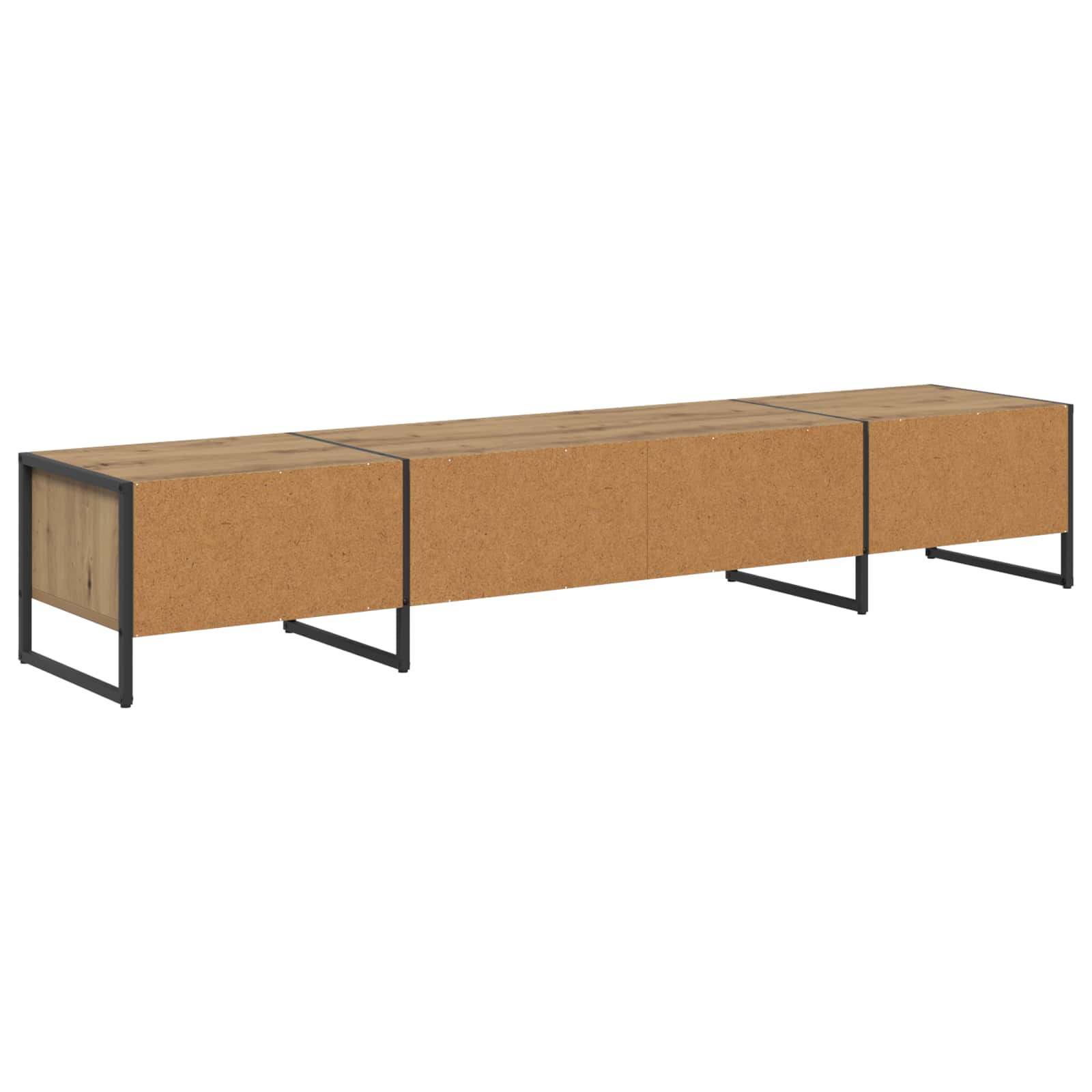 Cabinet TV Stejar artizanal 170.5 x 36 x 30.5 cm Lemn compozit — imaginea 7