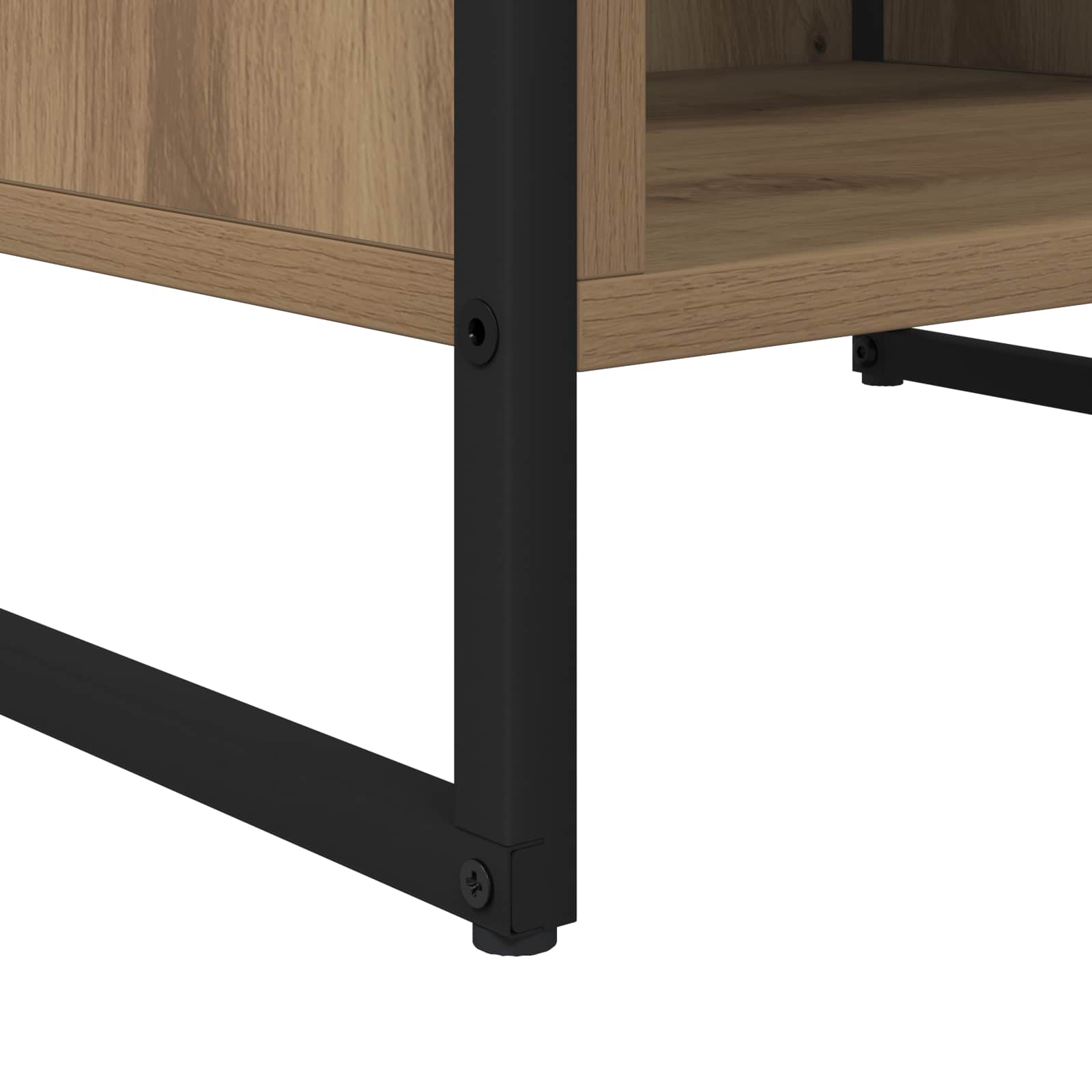 Cabinet TV Stejar artizanal 170.5 x 36 x 30.5 cm Lemn compozit — imaginea 9