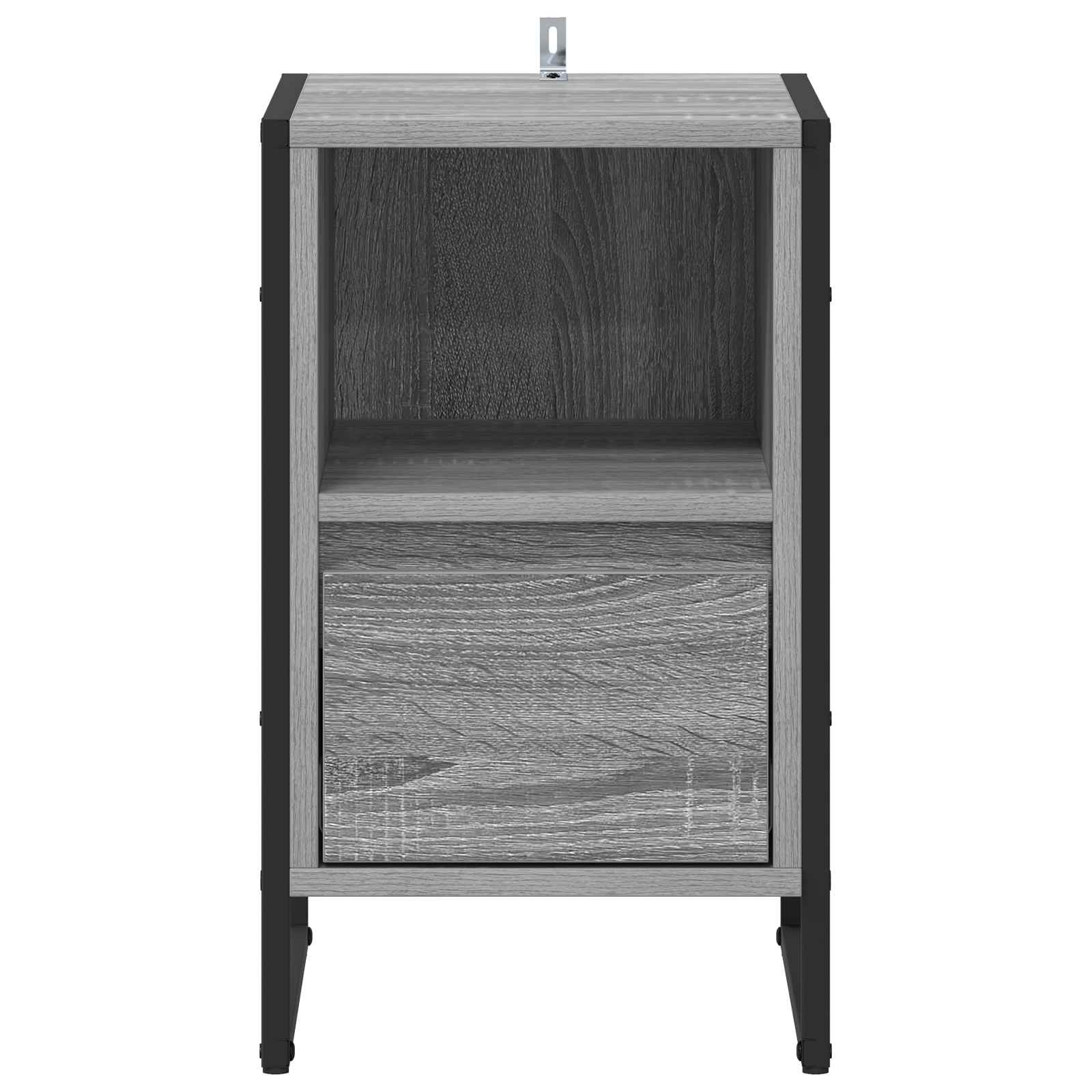 Noptiera 2 pcs Gri Sonoma 39,5 x 30 x 50 cm Lemn compozit — imaginea 7