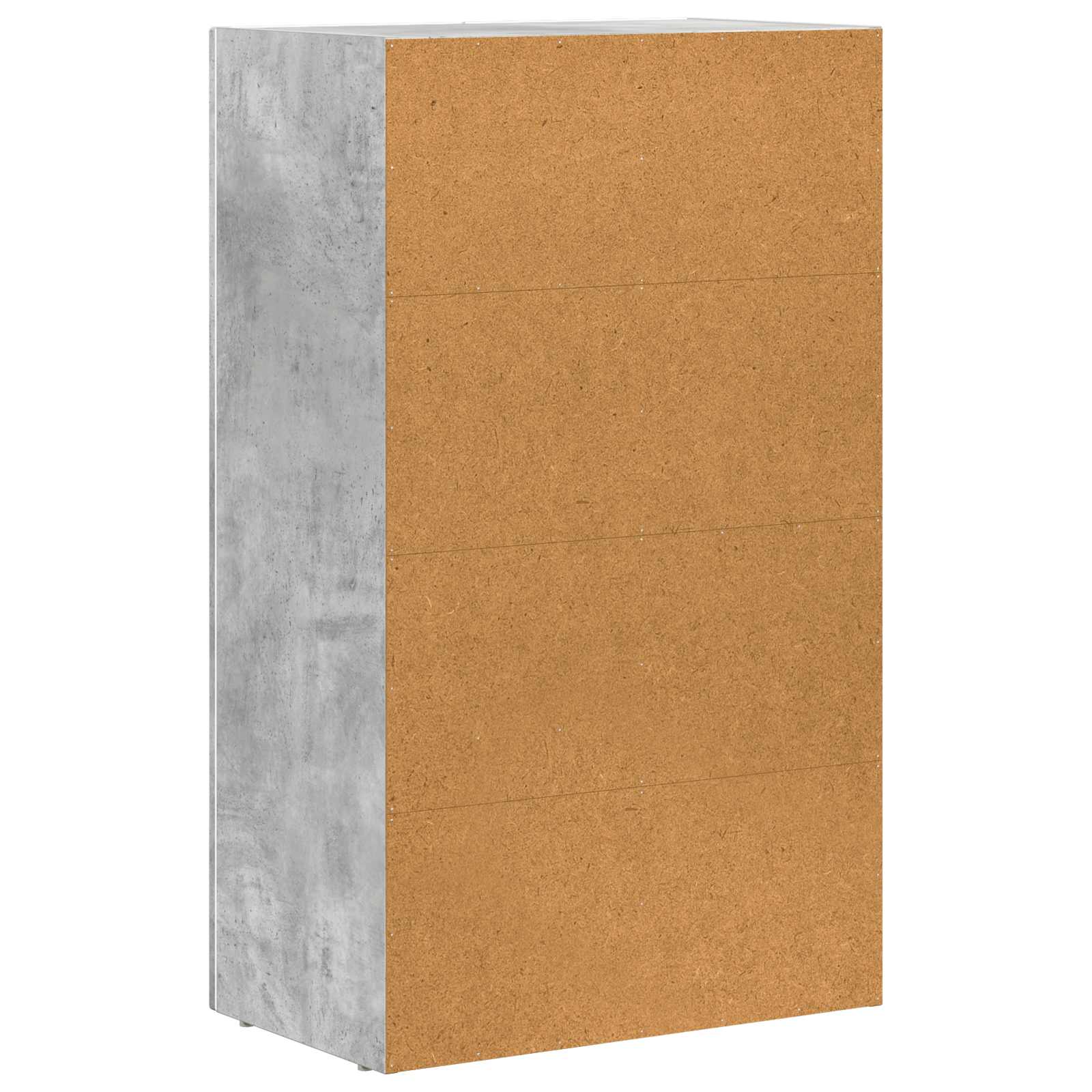 Bufet Gri din beton 59 x 35 x 100,5 cm Lemn compozit — imaginea 8