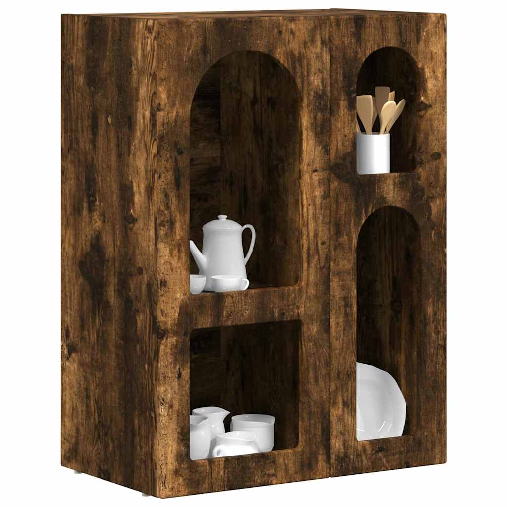 Bufet Stejar fumuriu 59 x 35 x 80.5 cm Lemn compozit — imaginea 4