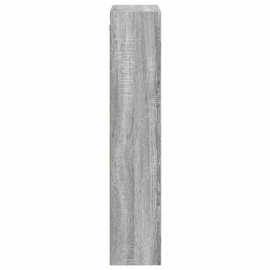 Dulap suspendat Gri Sonoma 59 x 20 x 100 cm Lemn compozit — imaginea 7