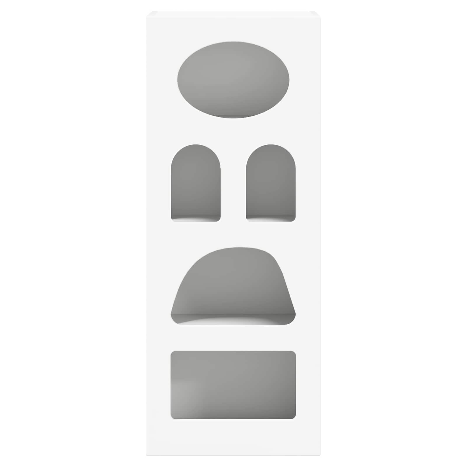 Bufet Alb 40 x 35 x 100,5 cm Lemn compozit — imaginea 6