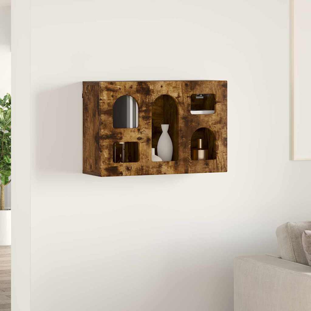 Dulap suspendat Stejar fumuriu 60 x 20 x 40 cm Lemn compozit — imaginea 5