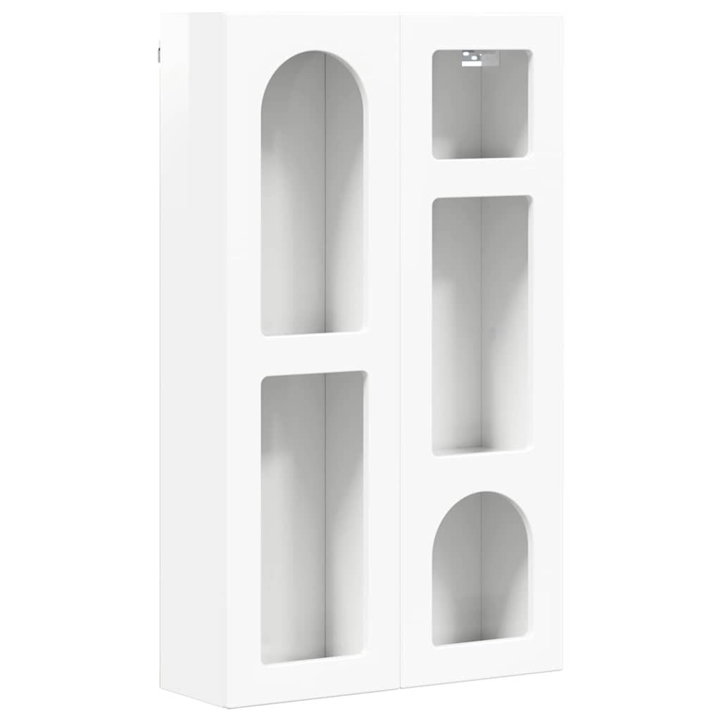 Dulap suspendat Alb lucios 59 x 20 x 100 cm Lemn compozit