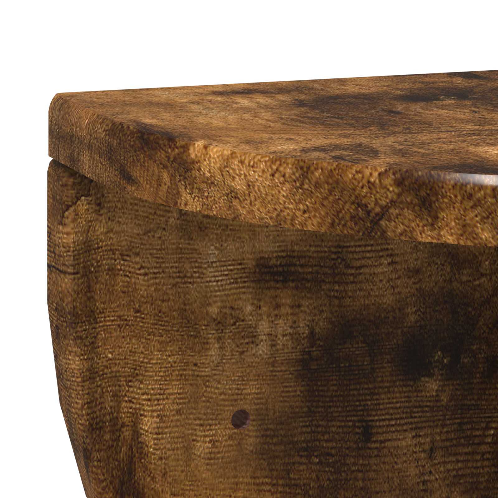 Raft de perete Stejar fumuriu 38 x 19 x 19 cm Lemn compozit — imaginea 8