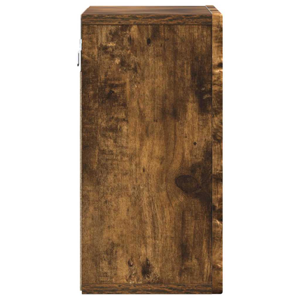 Dulap suspendat Stejar fumuriu 60 x 20 x 40 cm Lemn compozit — imaginea 8