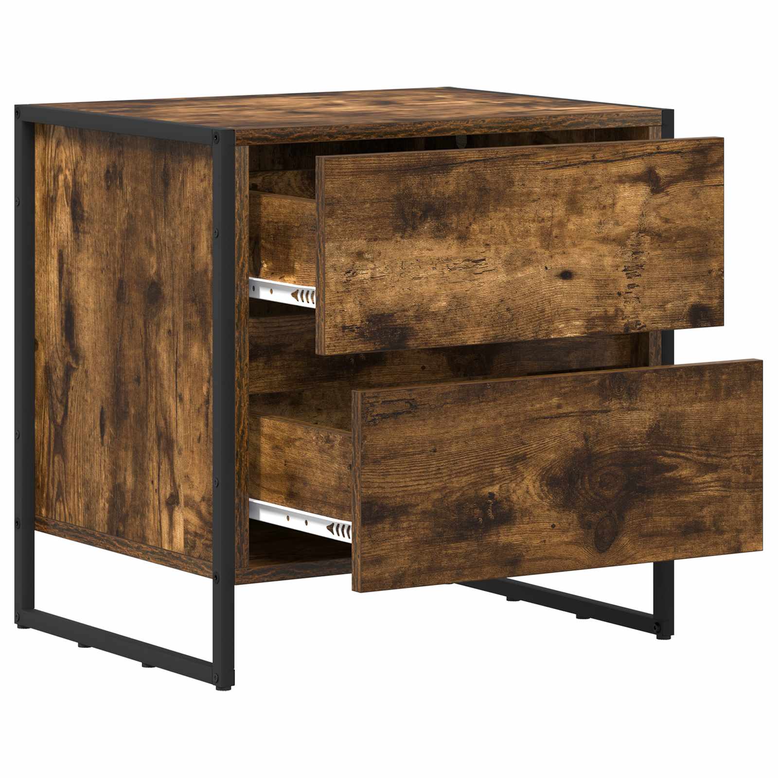 Noptiera Stejar fumuriu 50 x 39.5 x 50 cm Lemn compozit — imaginea 10
