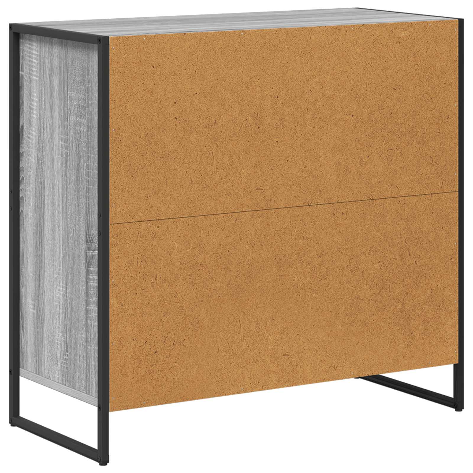 Bufet cu sertar Gri Sonoma 79 x 36 x 75.5 cm Lemn compozit — imaginea 8