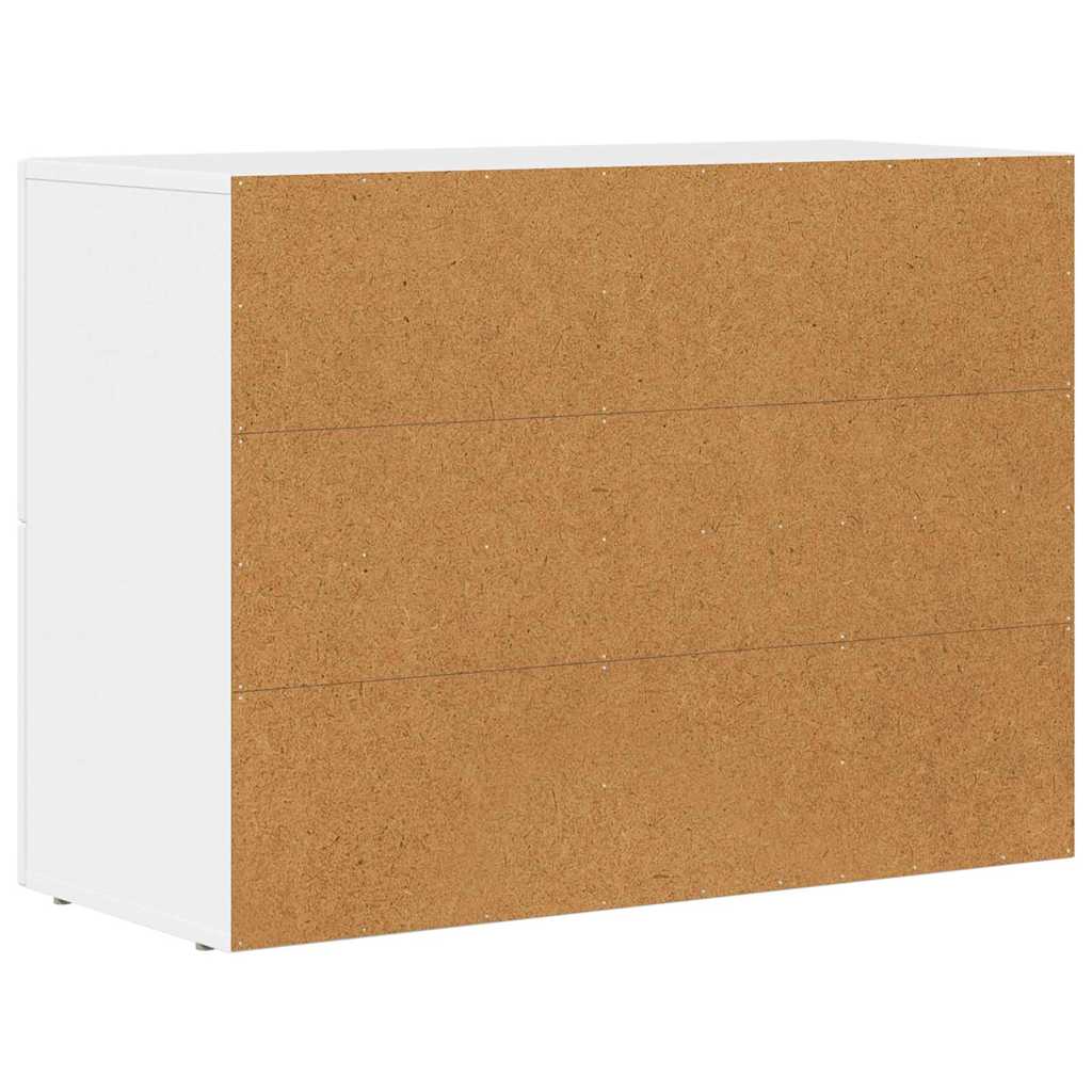 Bufet Alb 80.5 x 35 x 59 cm Lemn compozit — imaginea 7