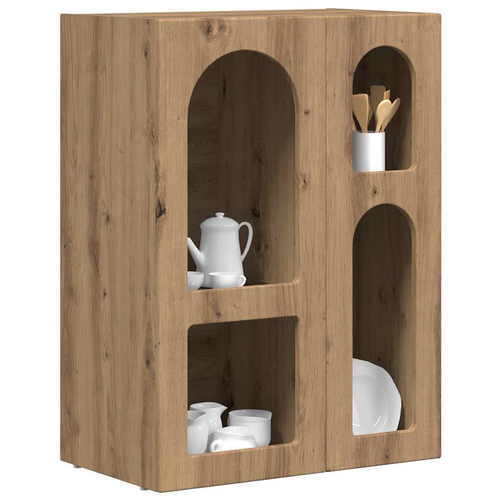 Bufet Stejar Artizanal 59 x 35 x 80.5 cm Lemn compozit — imaginea 4