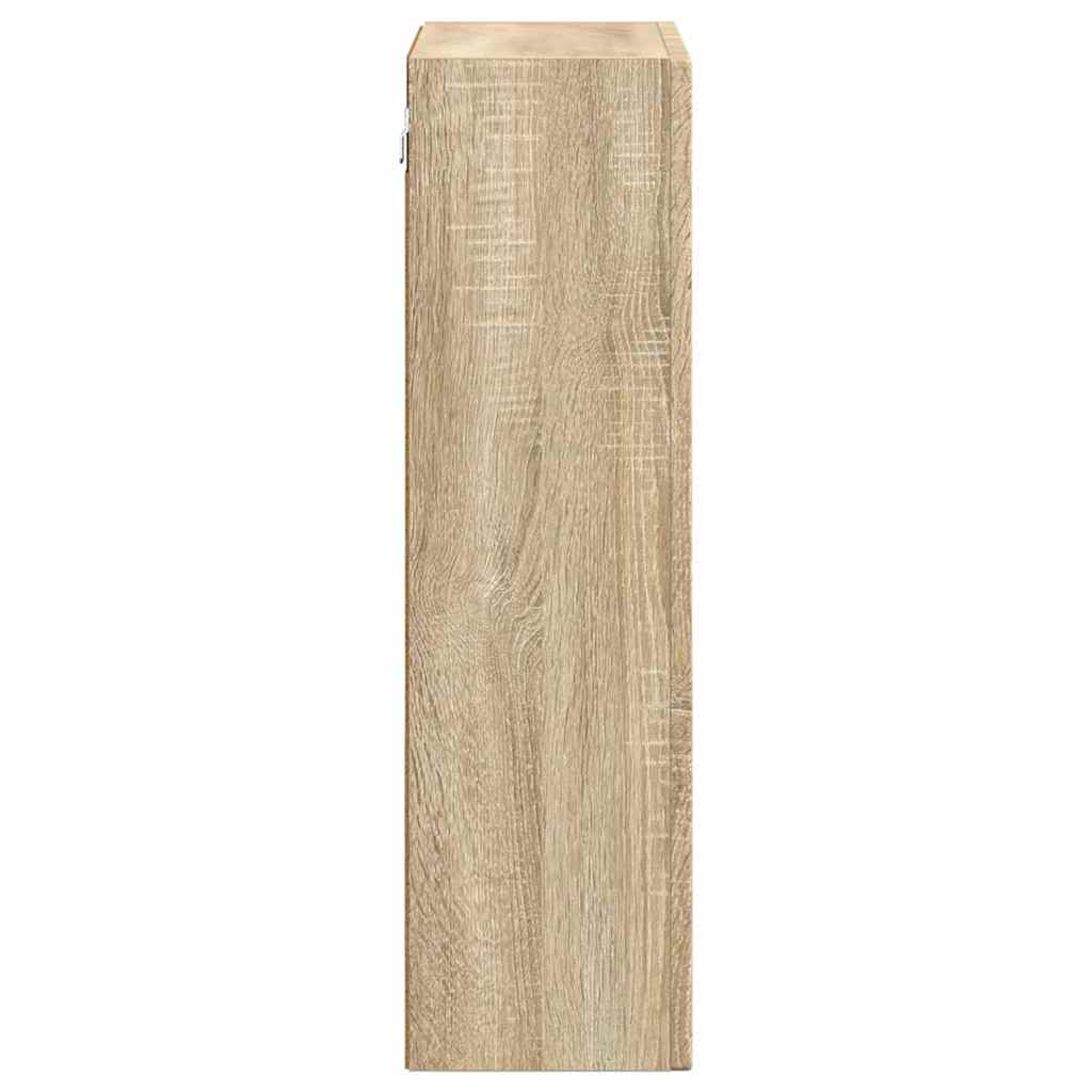 Dulap suspendat Stejar Sonoma 59 x 20 x 71.5 cm Lemn compozit — imaginea 7