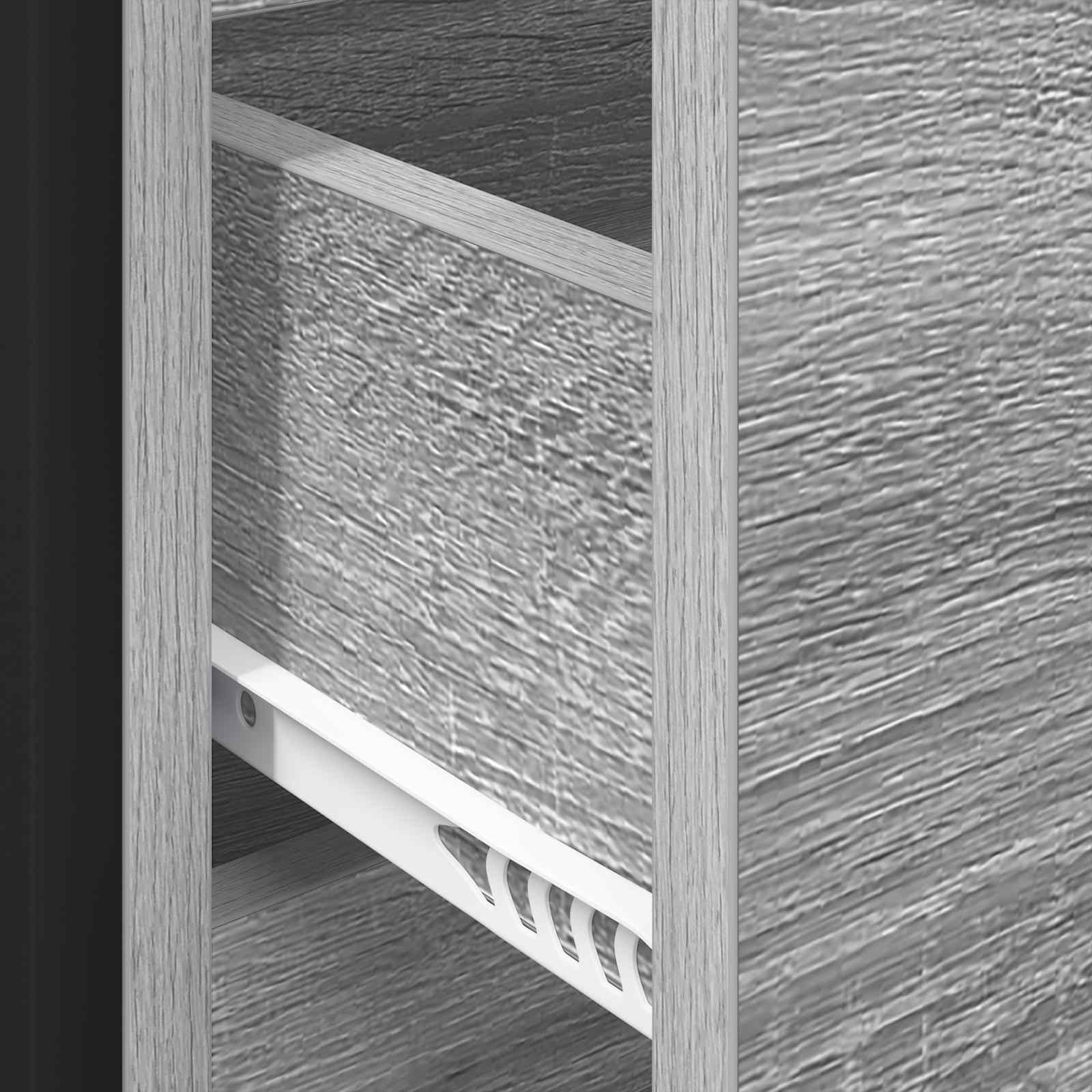 Bufet cu sertar Gri Sonoma 79 x 36 x 75.5 cm Lemn compozit — imaginea 11