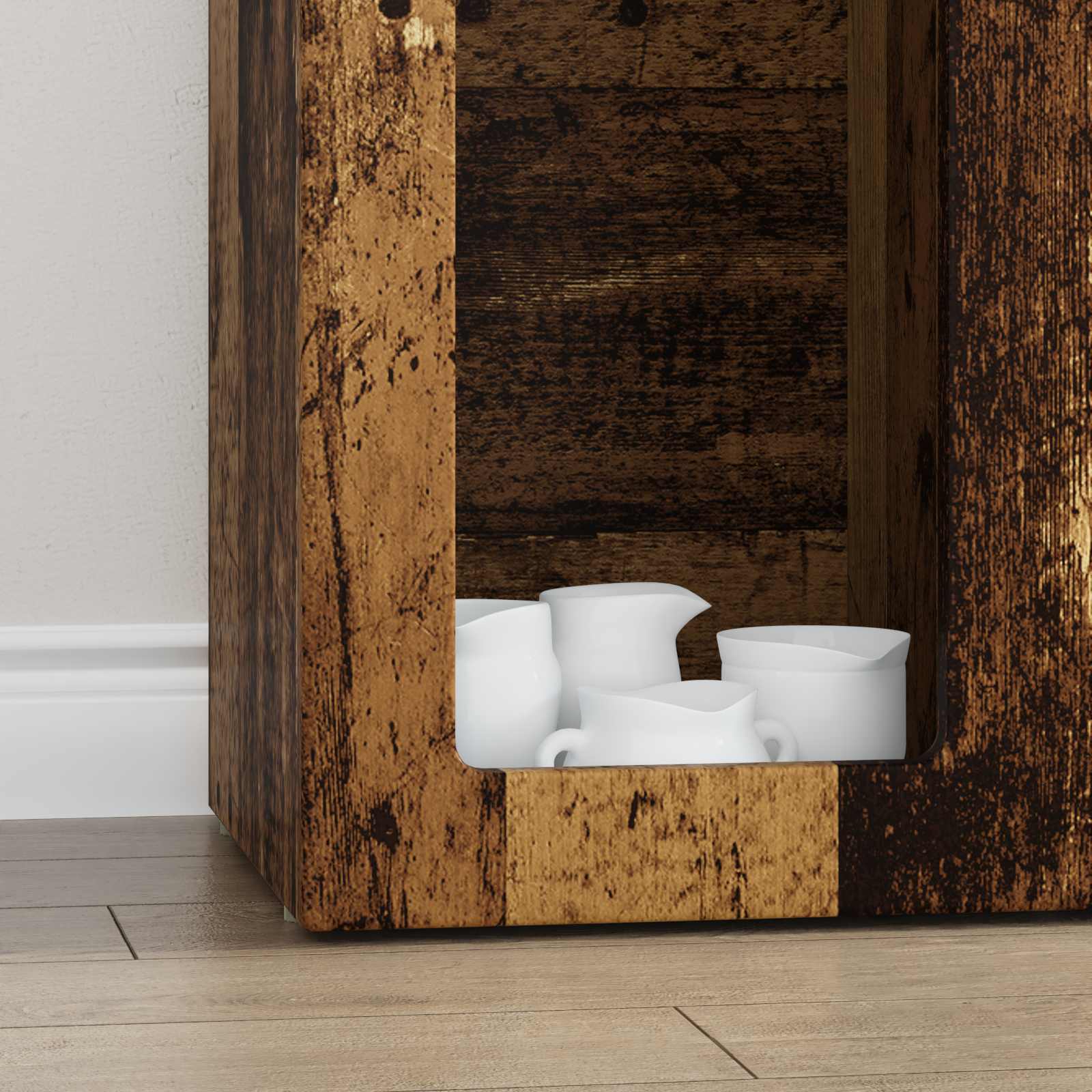 Bufet Lemn vechi 59 x 35 x 100,5 cm Lemn compozit — imaginea 5