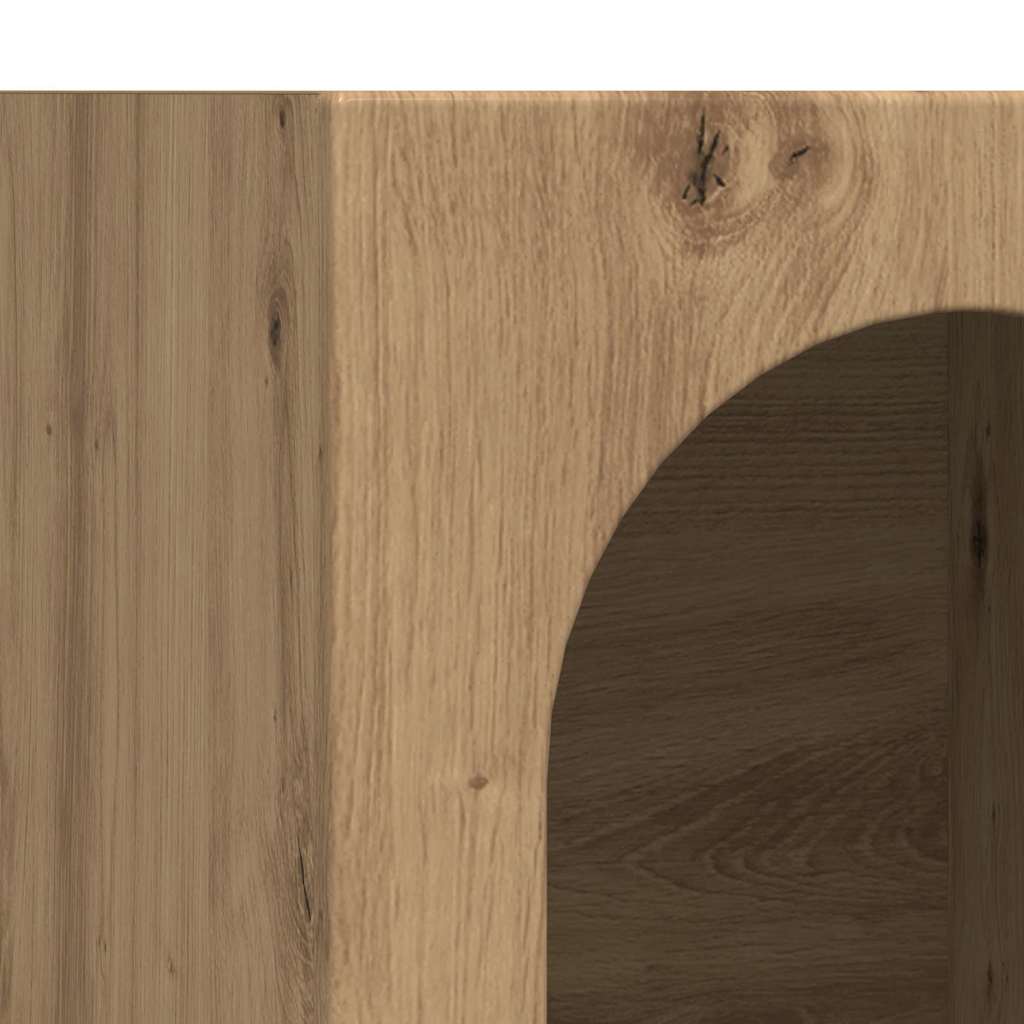 Bufet Stejar Artizanal 59 x 35 x 80.5 cm Lemn compozit — imaginea 10