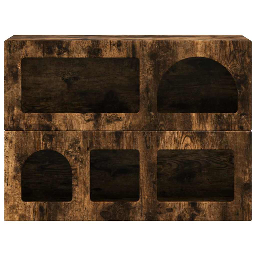 Bufet Stejar fumuriu 80.5 x 35 x 59 cm Lemn compozit — imaginea 7