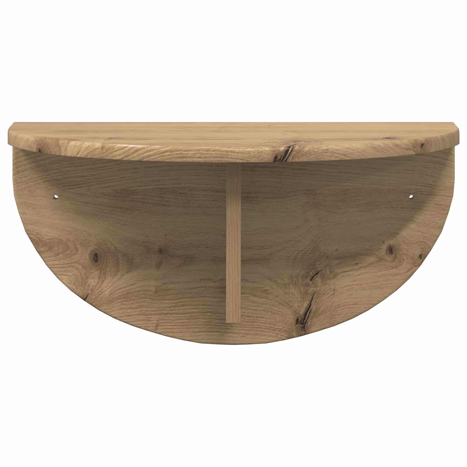 Raft de perete Stejar Artizanal 38 x 19 x 19 cm Lemn compozit — imaginea 5