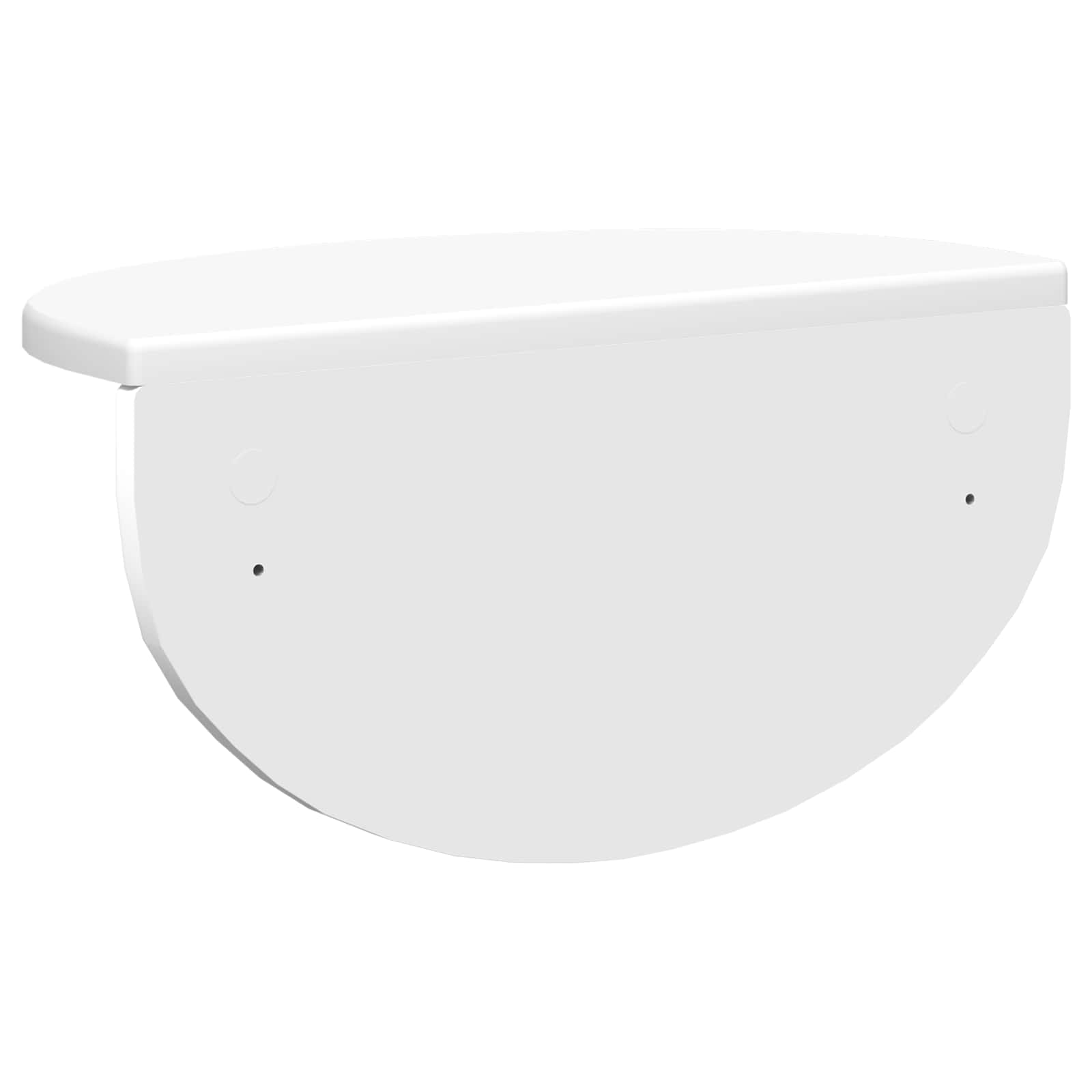 Raft de perete 2 pcs Alb 38 x 19 x 19 cm Lemn compozit — imaginea 8