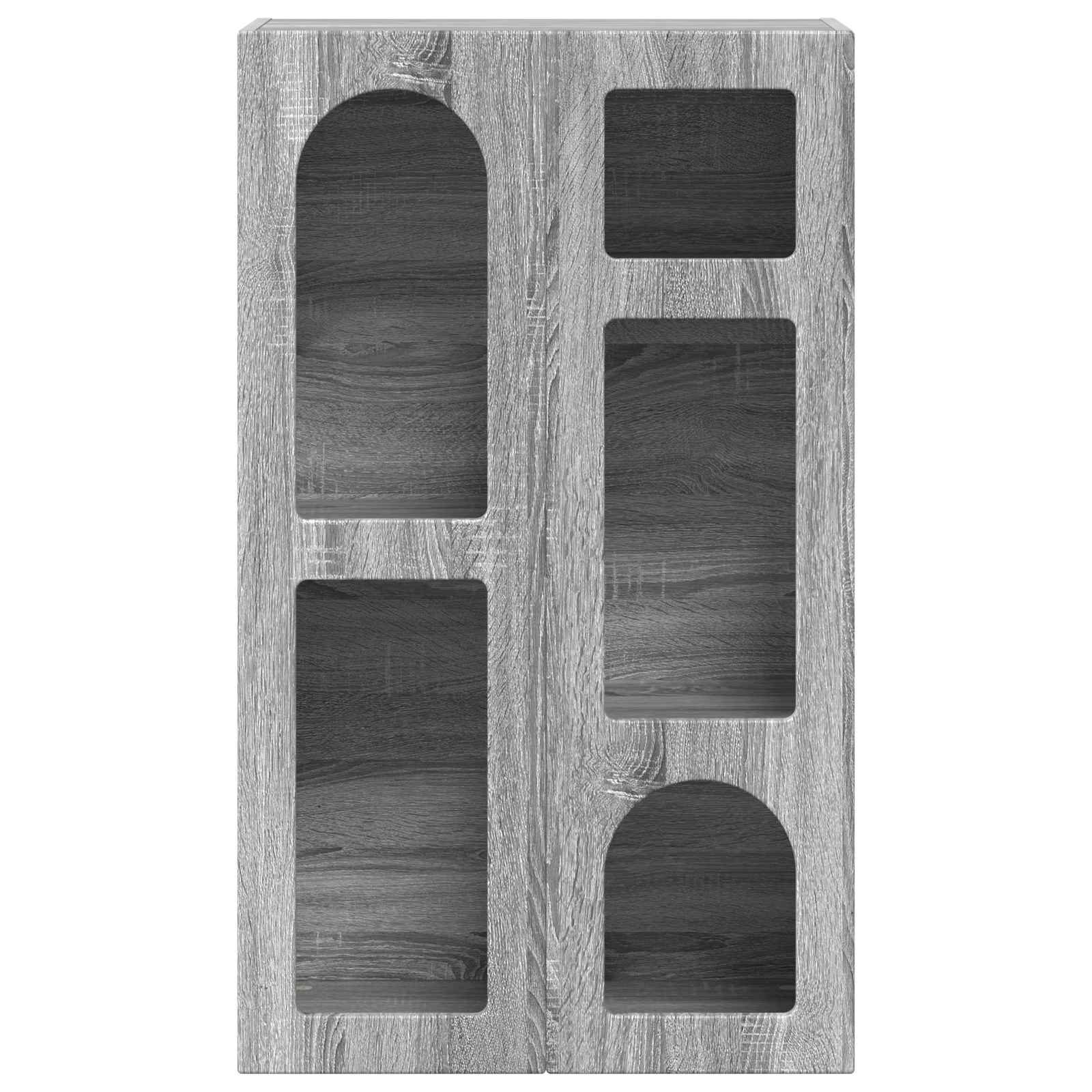 Bufet Gri Sonoma 59 x 35 x 100,5 cm Lemn compozit — imaginea 6
