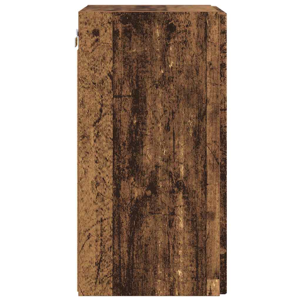 Dulap TV de perete Lemn Vechi 30 x 31 x 60 cm Lemn compozit — imaginea 8